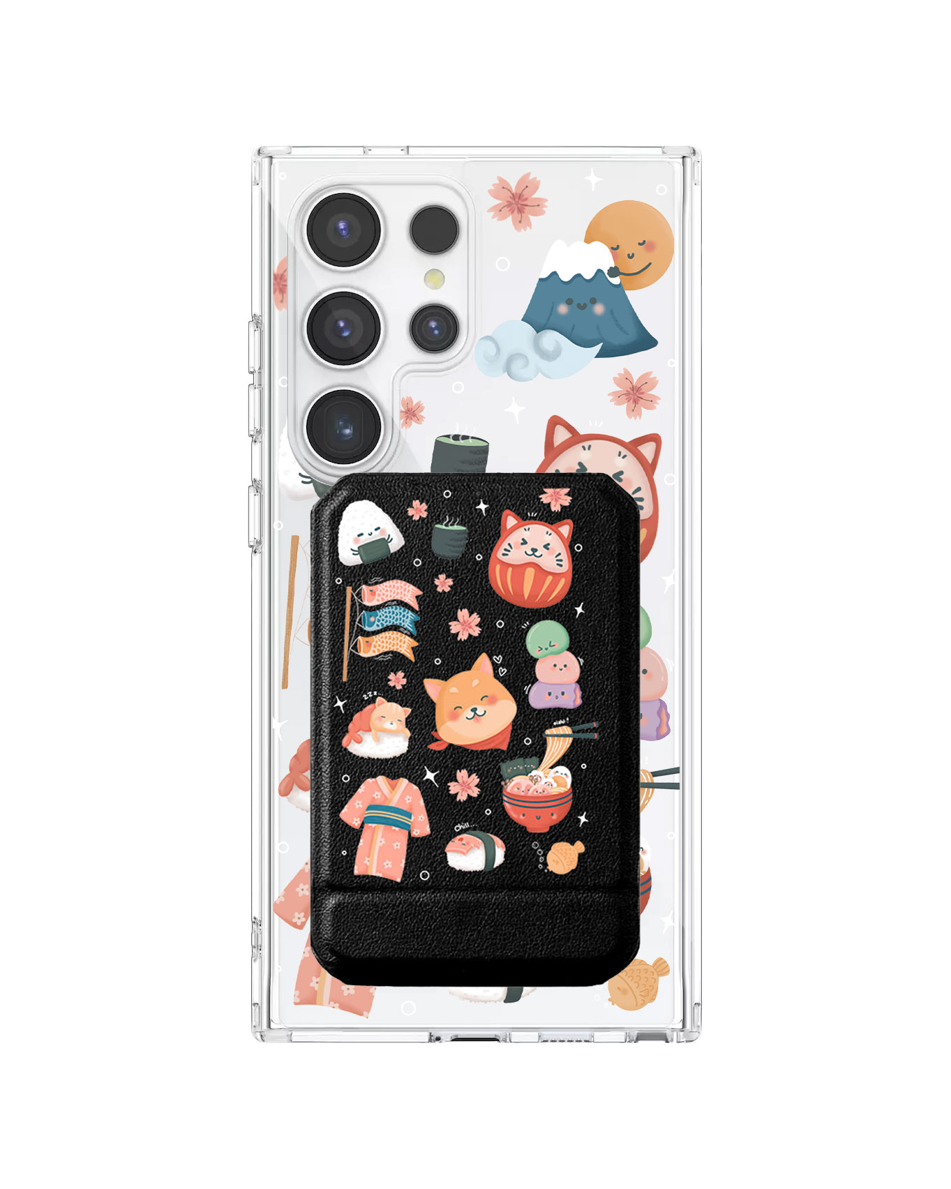 Android Magnetic Multifold Wallet - Japan