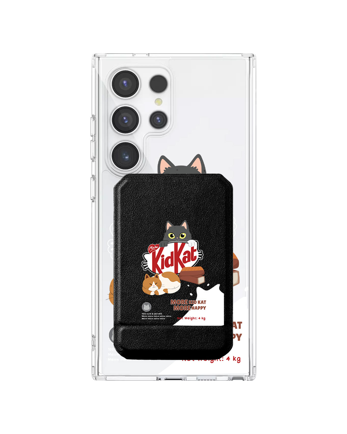 Android Magnetic Multifold Wallet - Kidkat