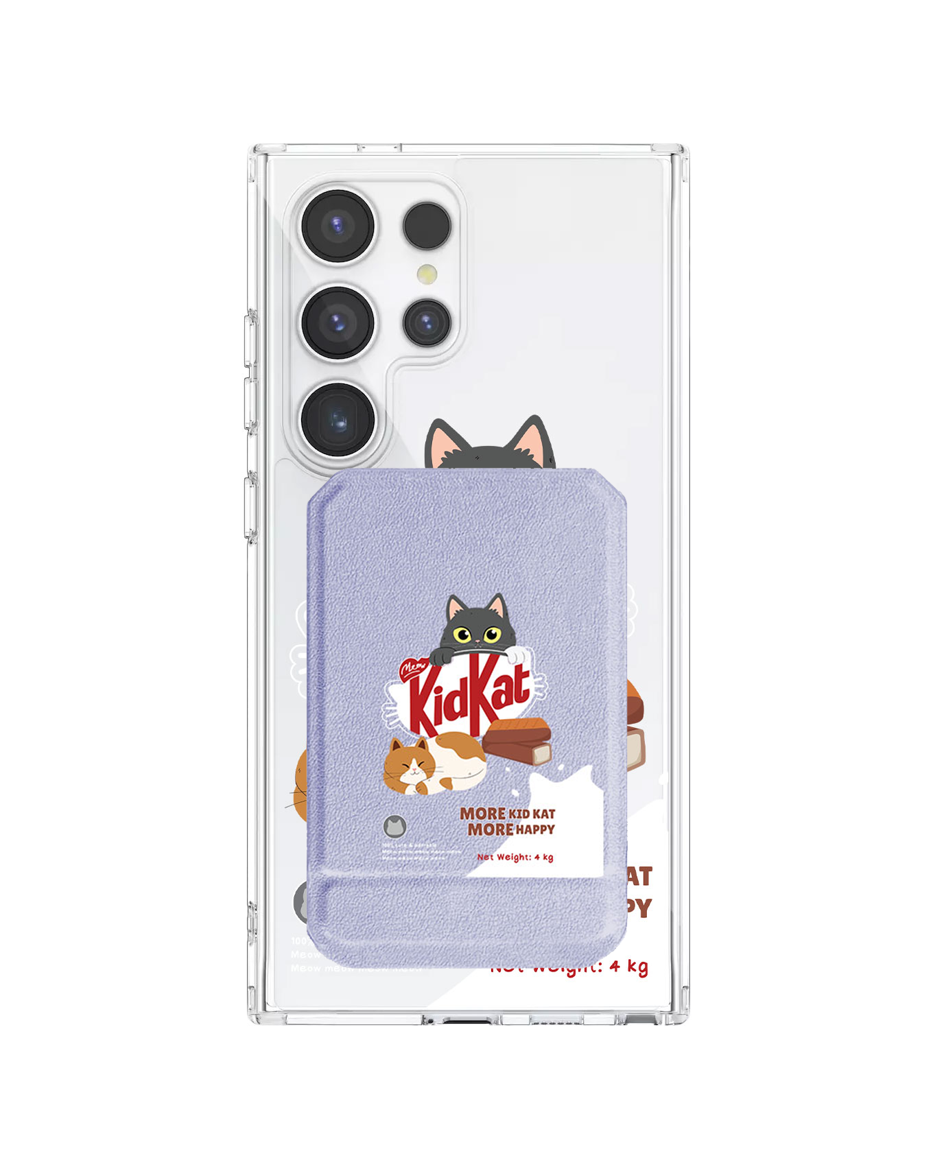 Android Magnetic Multifold Wallet - Kidkat