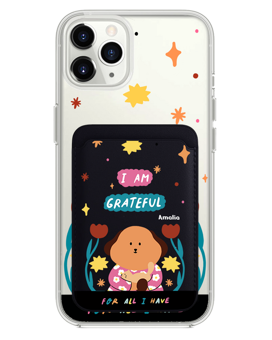 حافظة مغناطيسية لهاتف iPhone - كيكو والقط