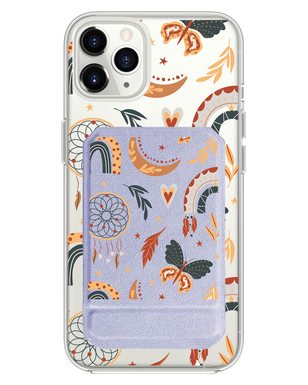 iPhone Magnetic Multifold Wallet - Boho 3.0