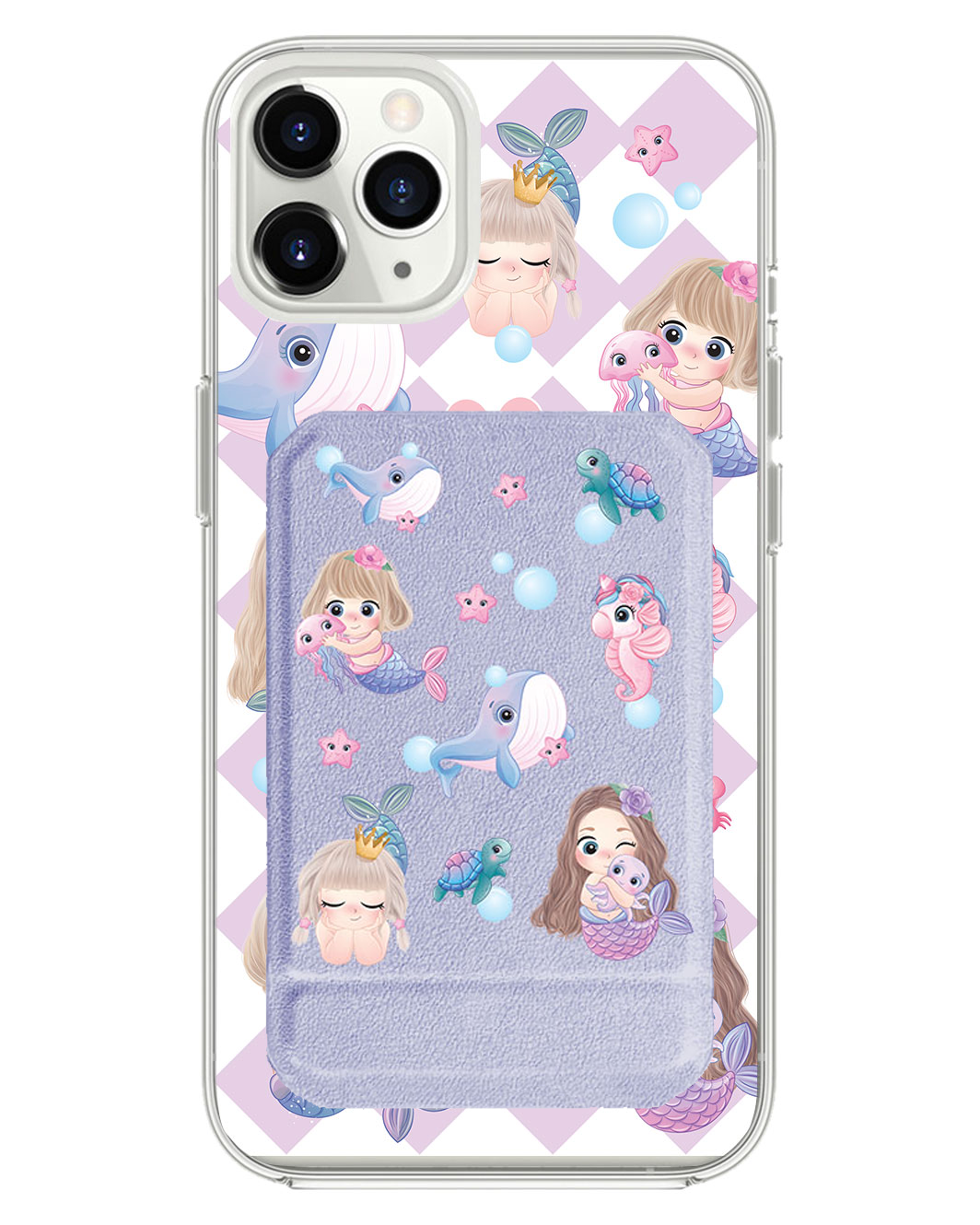 iPhone Magnetic Multifold Wallet - Little Mermaid