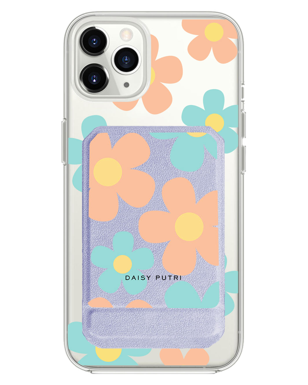 iPhone Magnetic Multifold Wallet - Daisy Daze