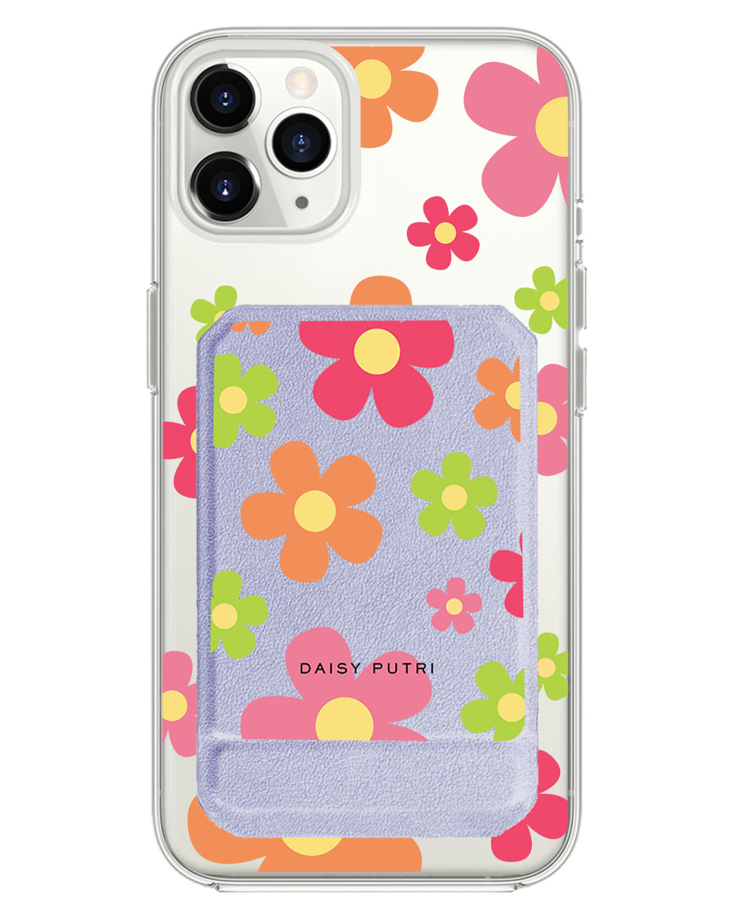 iPhone Magnetic Multifold Wallet - Daisy Sunshine 2.0