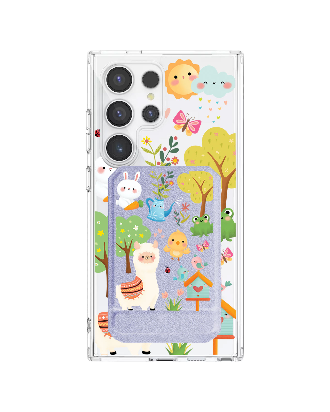 Android Magnetic Multifold Wallet - Spring