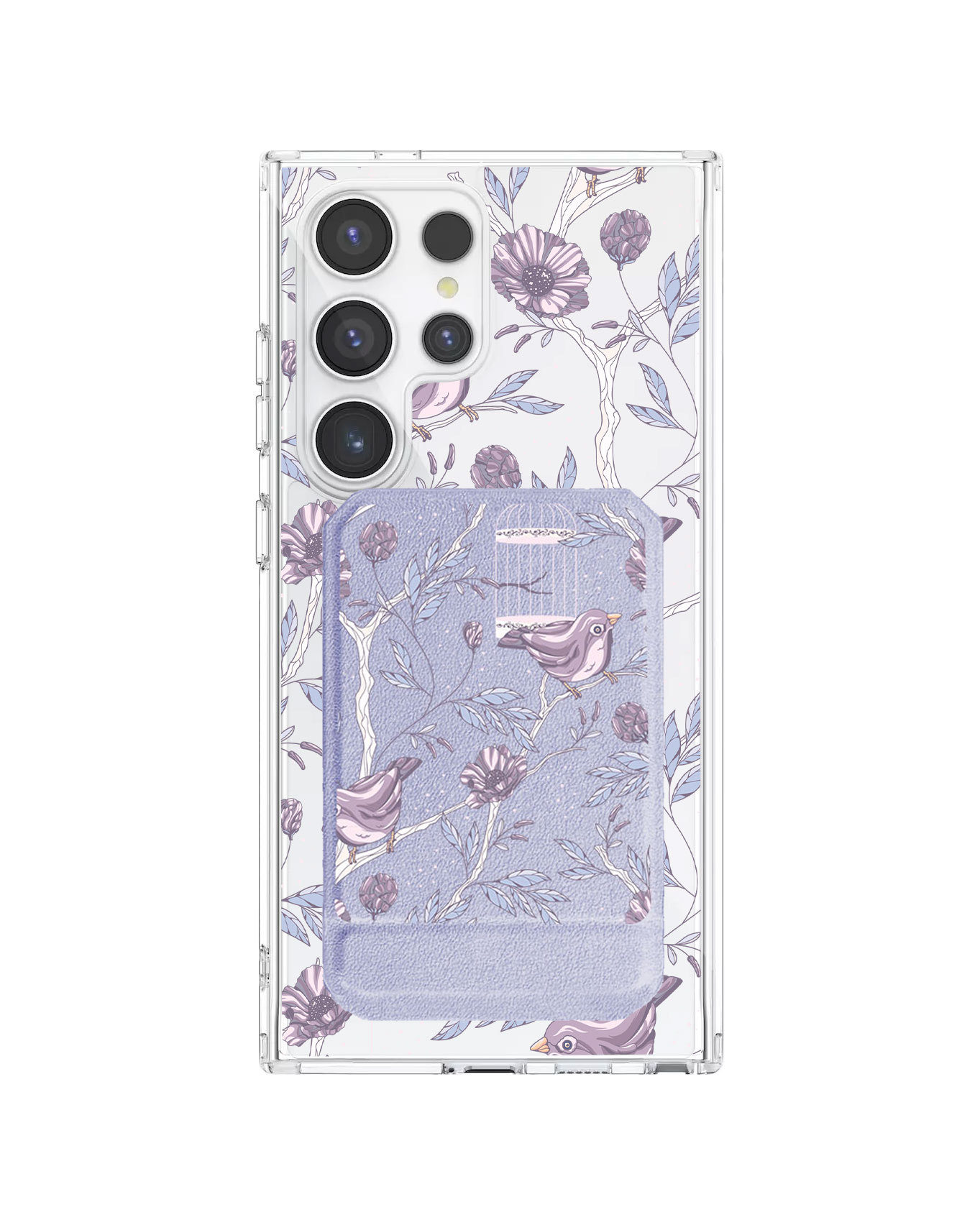 Android Magnetic Multifold Wallet - Lovebird 15.0