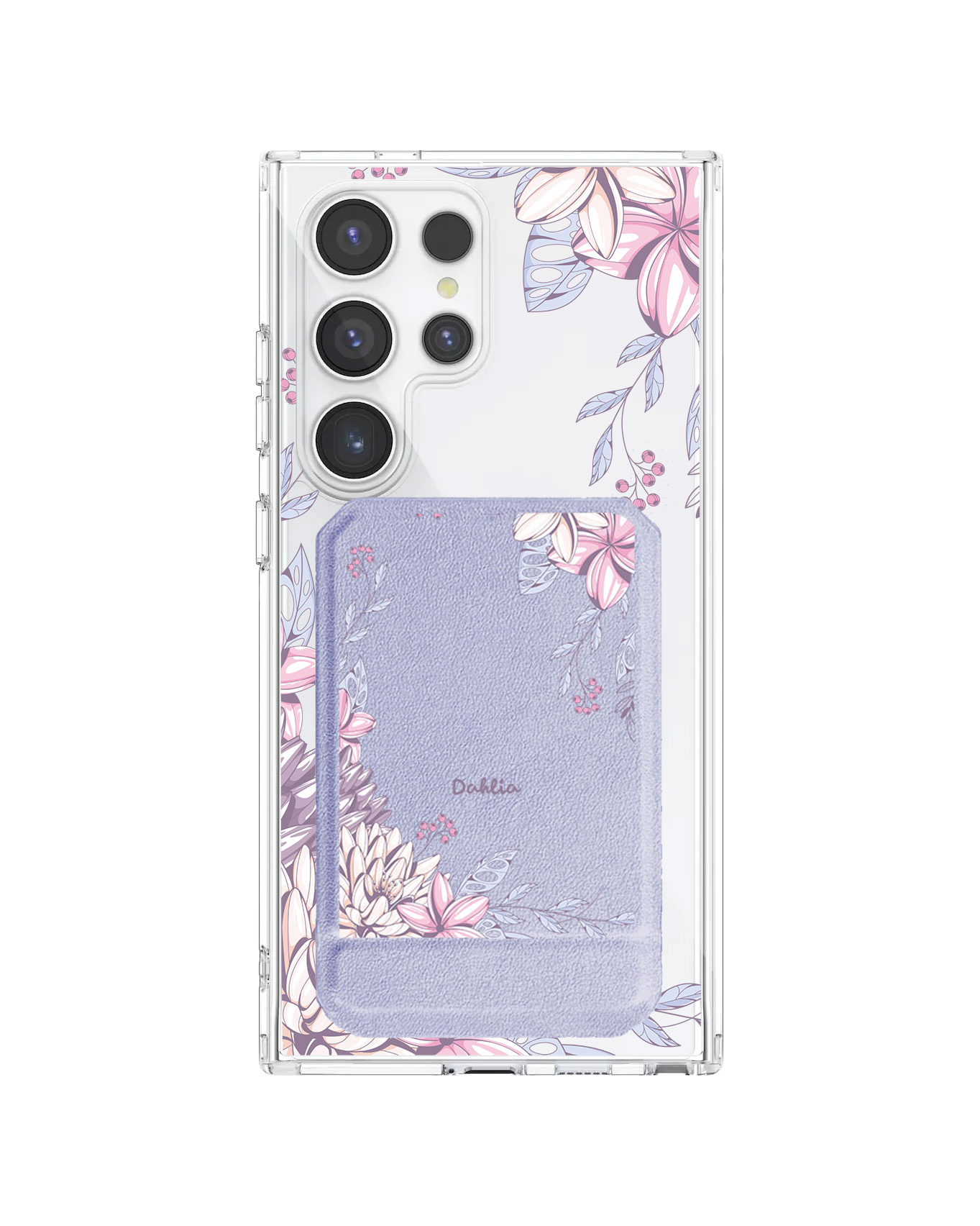 Android Magnetic Multifold Wallet - Dahlia