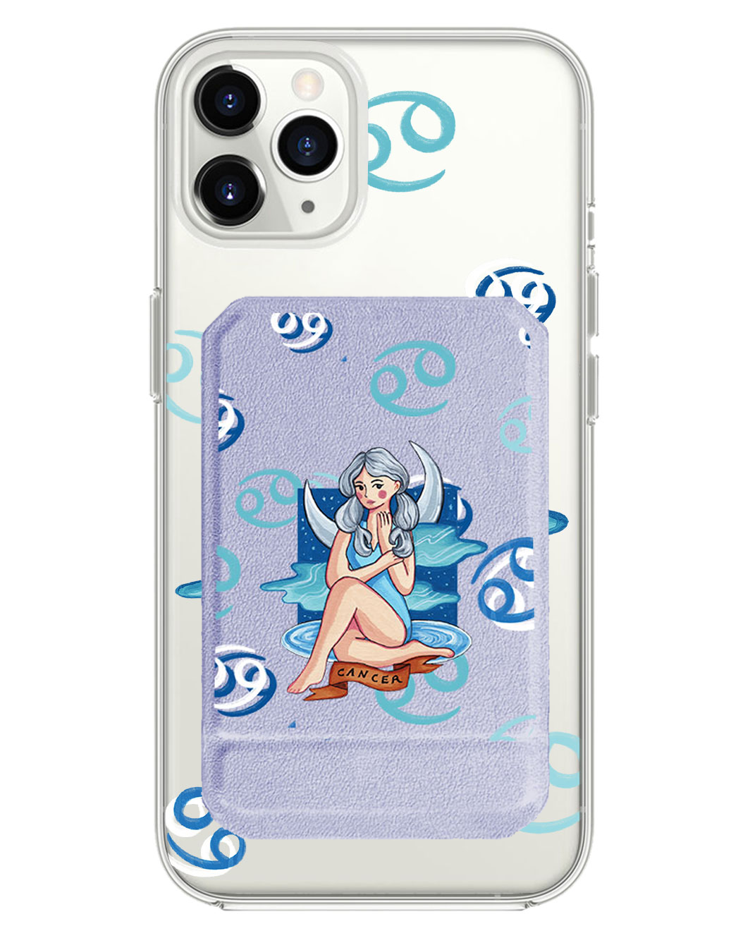 iPhone Magnetic Multifold Wallet - Cancer