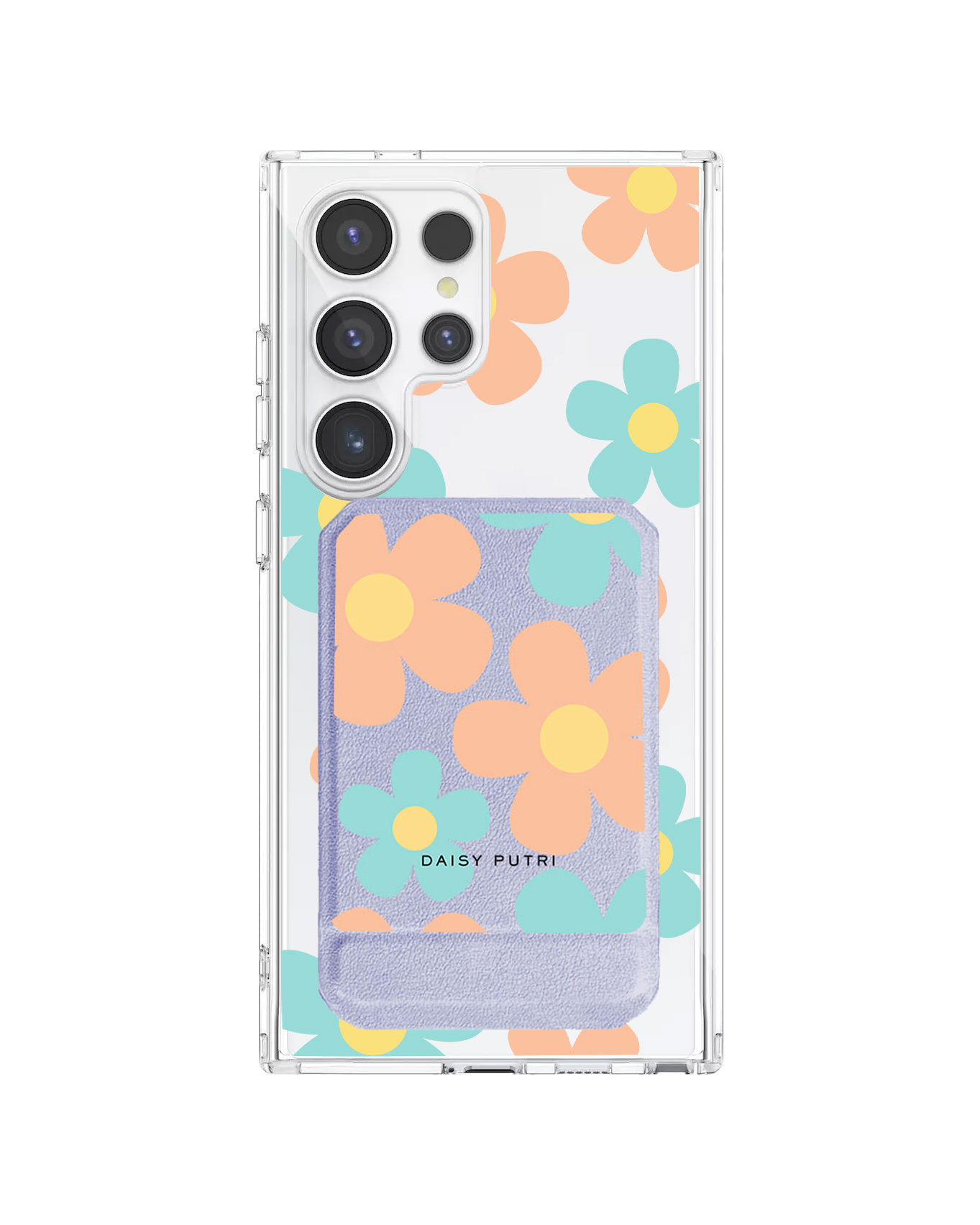 Android Magnetic Multifold Wallet - Daisy Daze