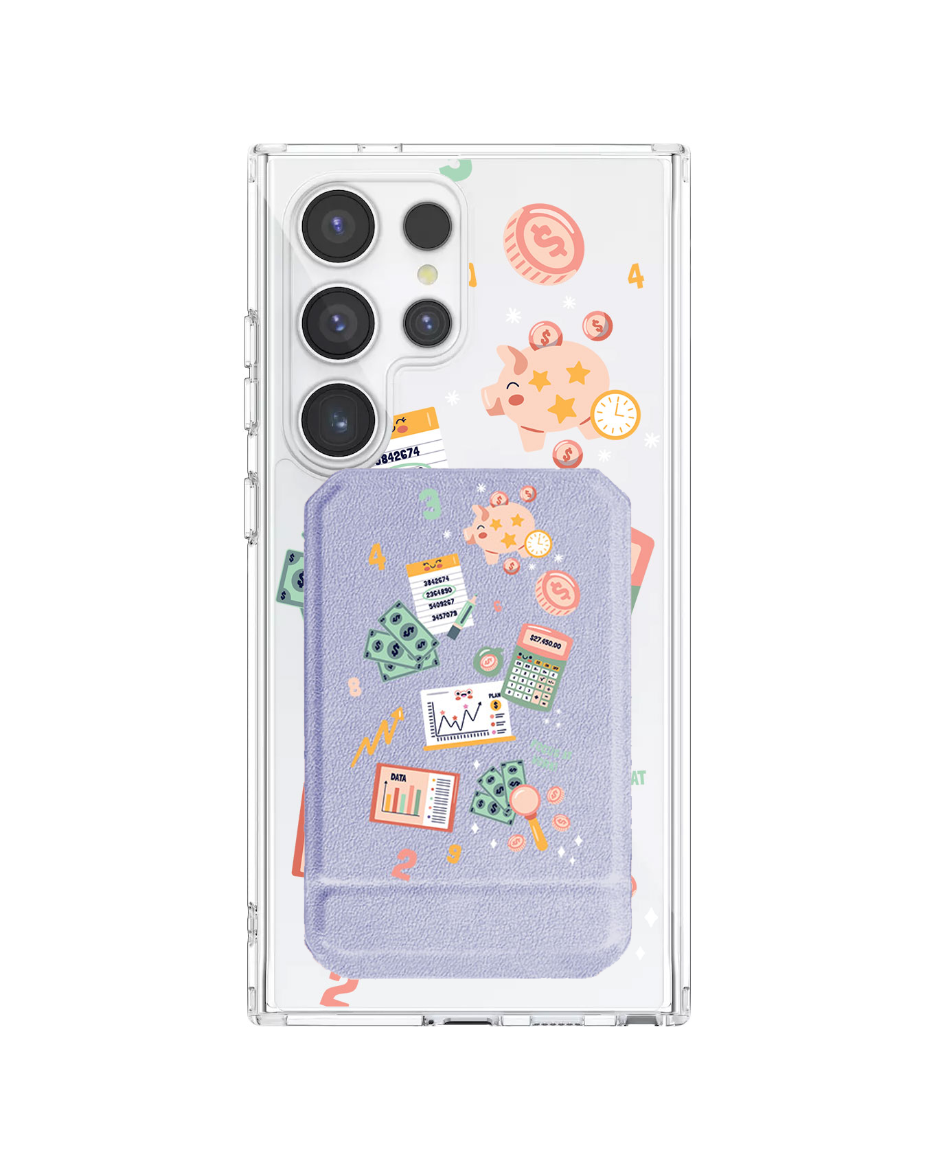 Android Magnetic Multifold Wallet - Finance