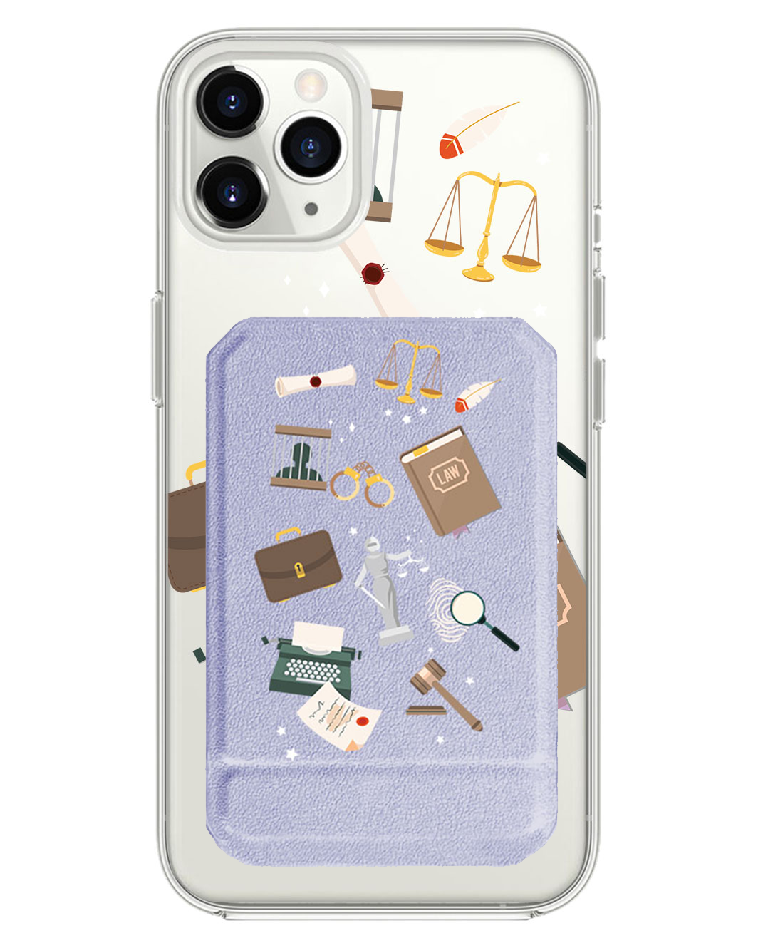 iPhone Magnetic Multifold Wallet - Lawyer