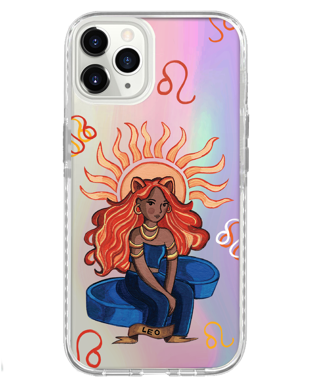 واقي خلفي لهاتف iPhone Holo - Leo 2.0