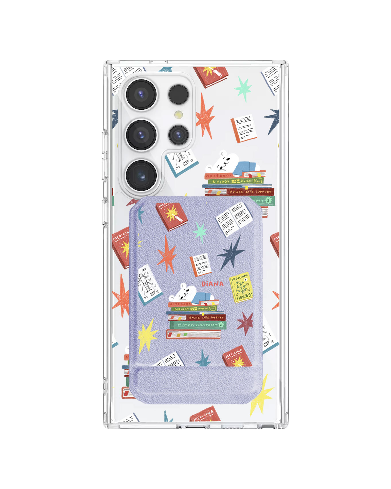 Android Magnetic Multifold Wallet - Let Me Sleep