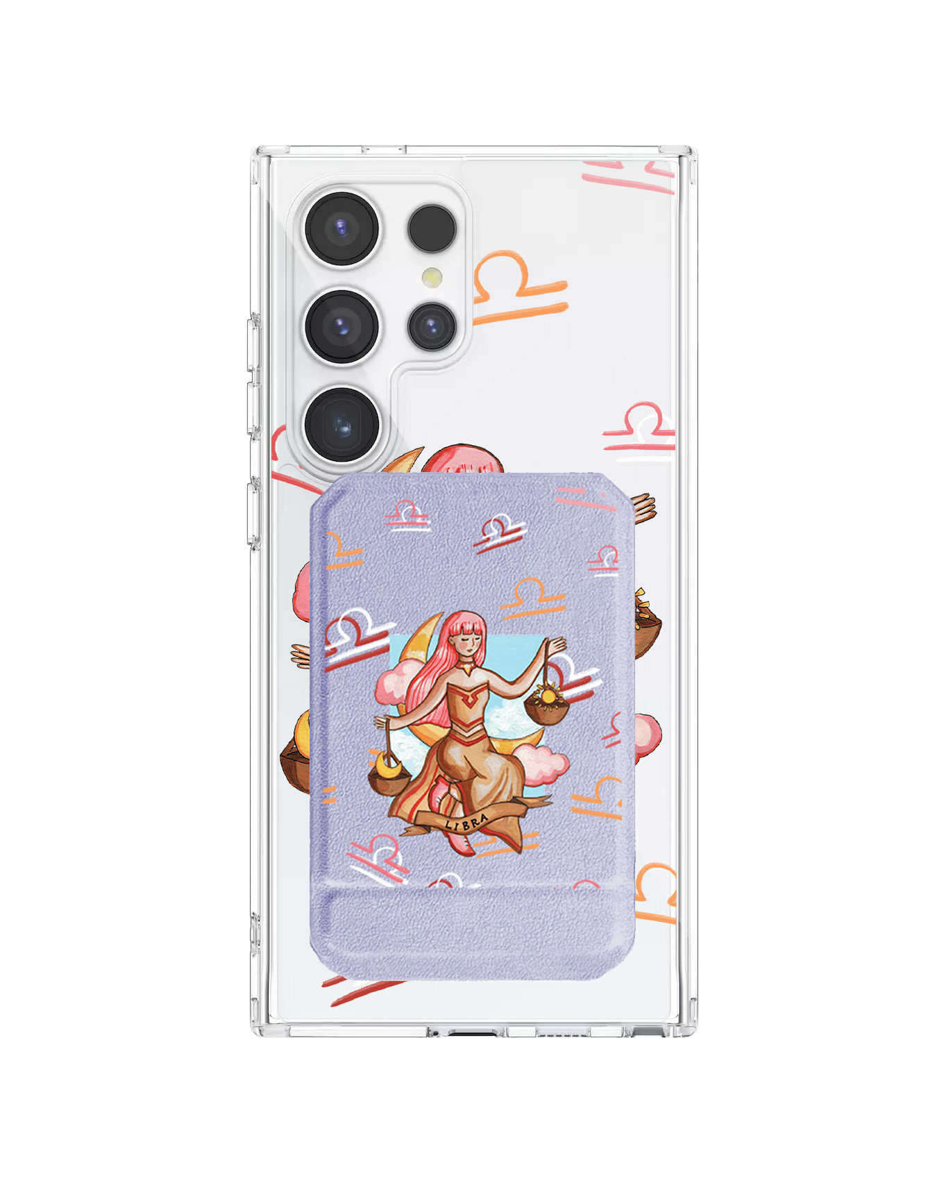 Android Magnetic Multifold Wallet - Libra