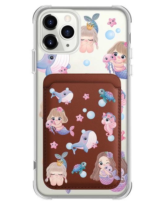 حافظة مغناطيسية لهاتف iPhone - حورية البحر الصغيرة