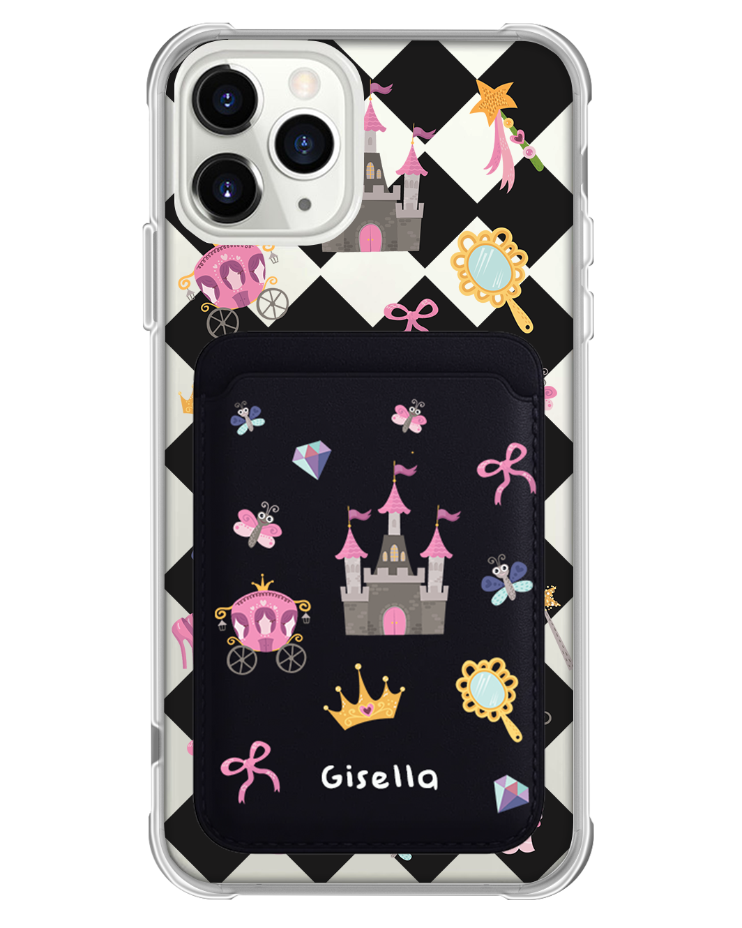 iPhone Magnetic Wallet Case - Little Princess