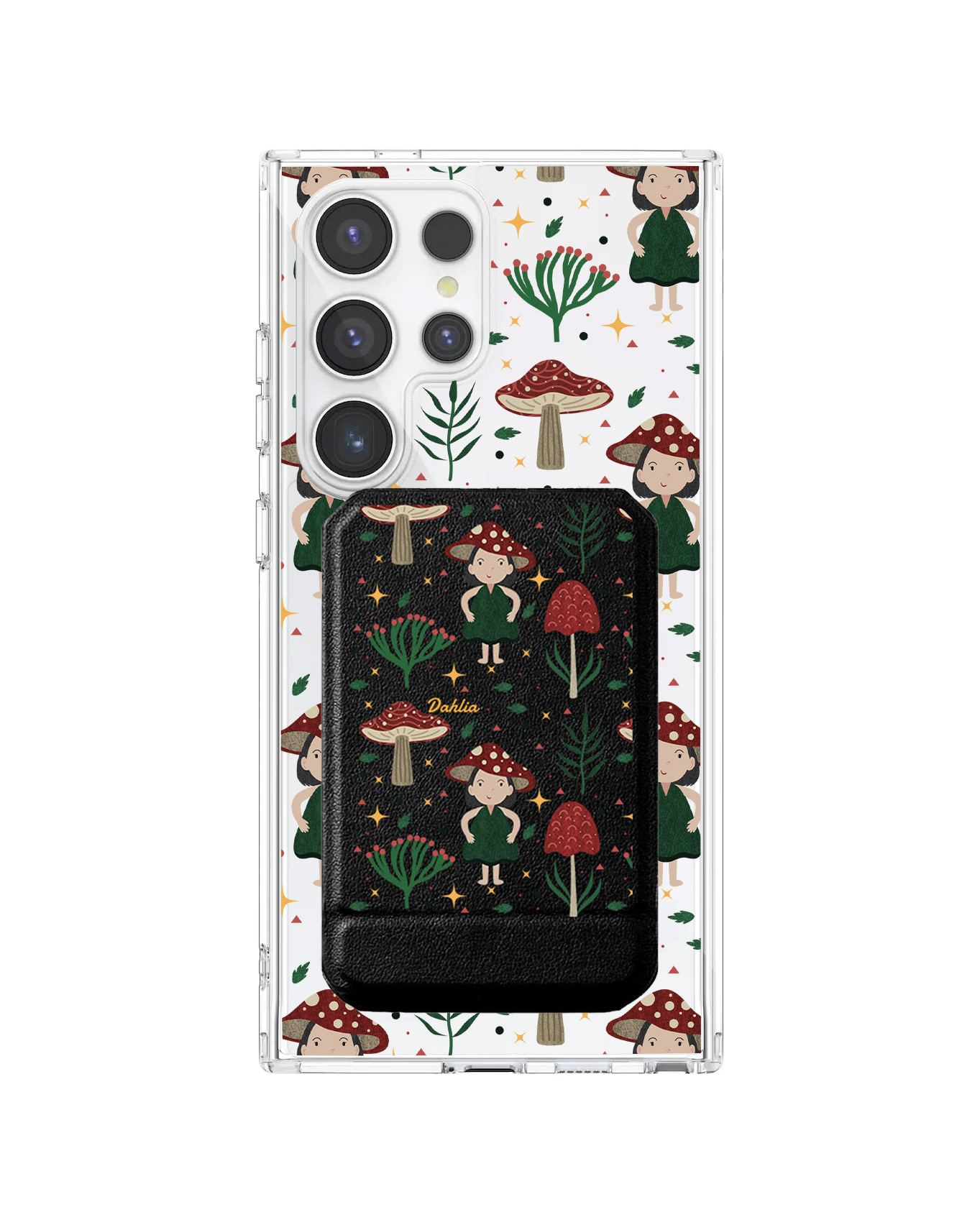 Android Magnetic Multifold Wallet - Lost in the Forest 2.0
