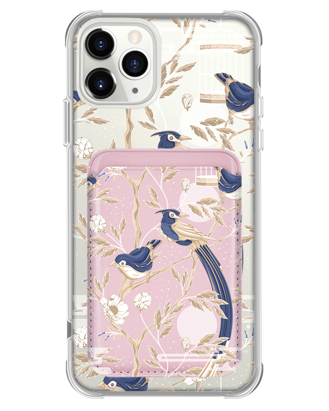 iPhone Magnetic Wallet Case - Lovebird 1.0