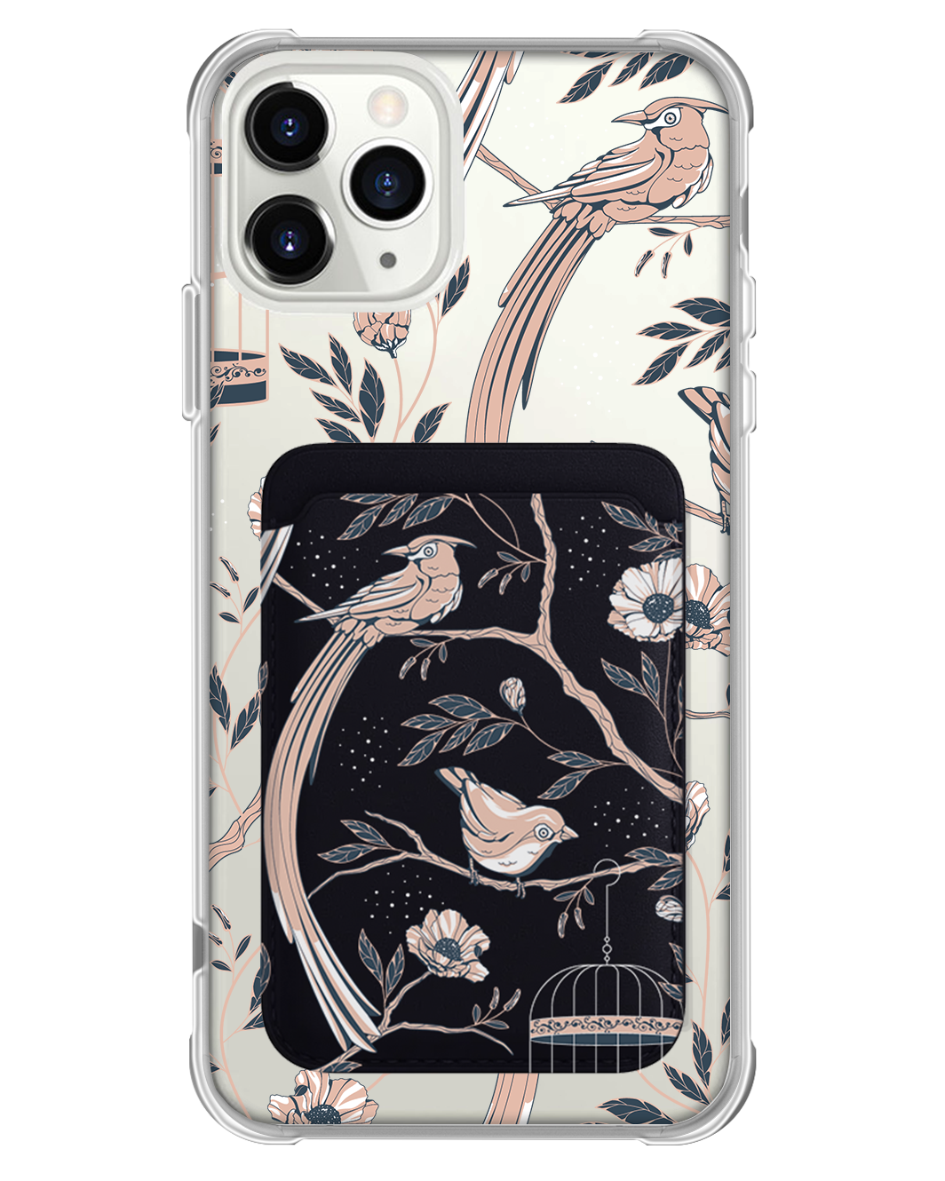 iPhone Magnetic Wallet Case - Lovebird 2.0