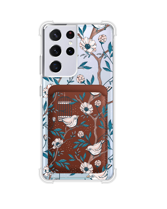 Android Magnetic Wallet Case - Lovebird 3.0