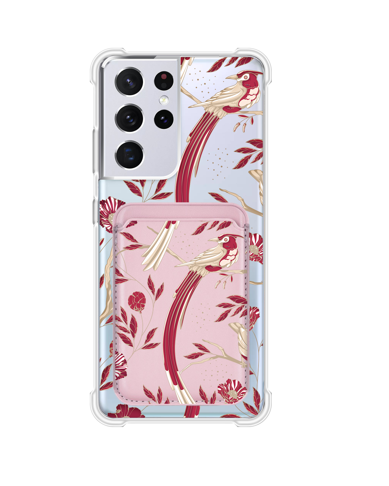เคสกระเป๋าสตางค์แม่เหล็กสำหรับ Android - Lovebird 8.0