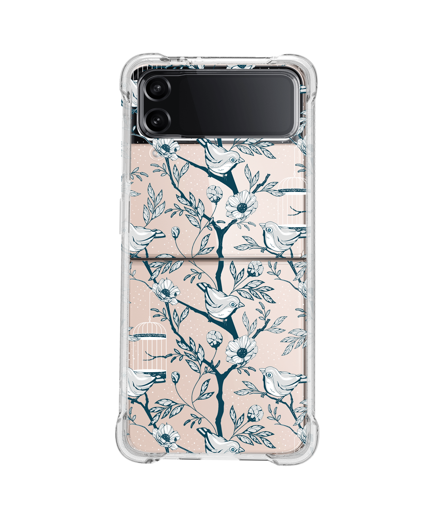 Android Flip / Fold Rearguard Hybrid - Lovebird Monochrome
