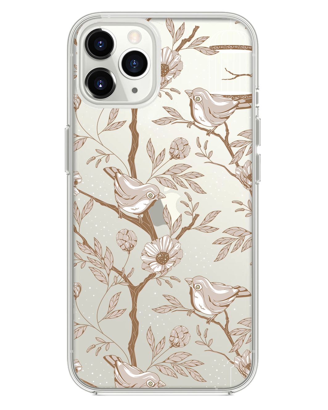 واقي خلفي هجين لجهاز iPhone - Lovebird Monochrome 3.0