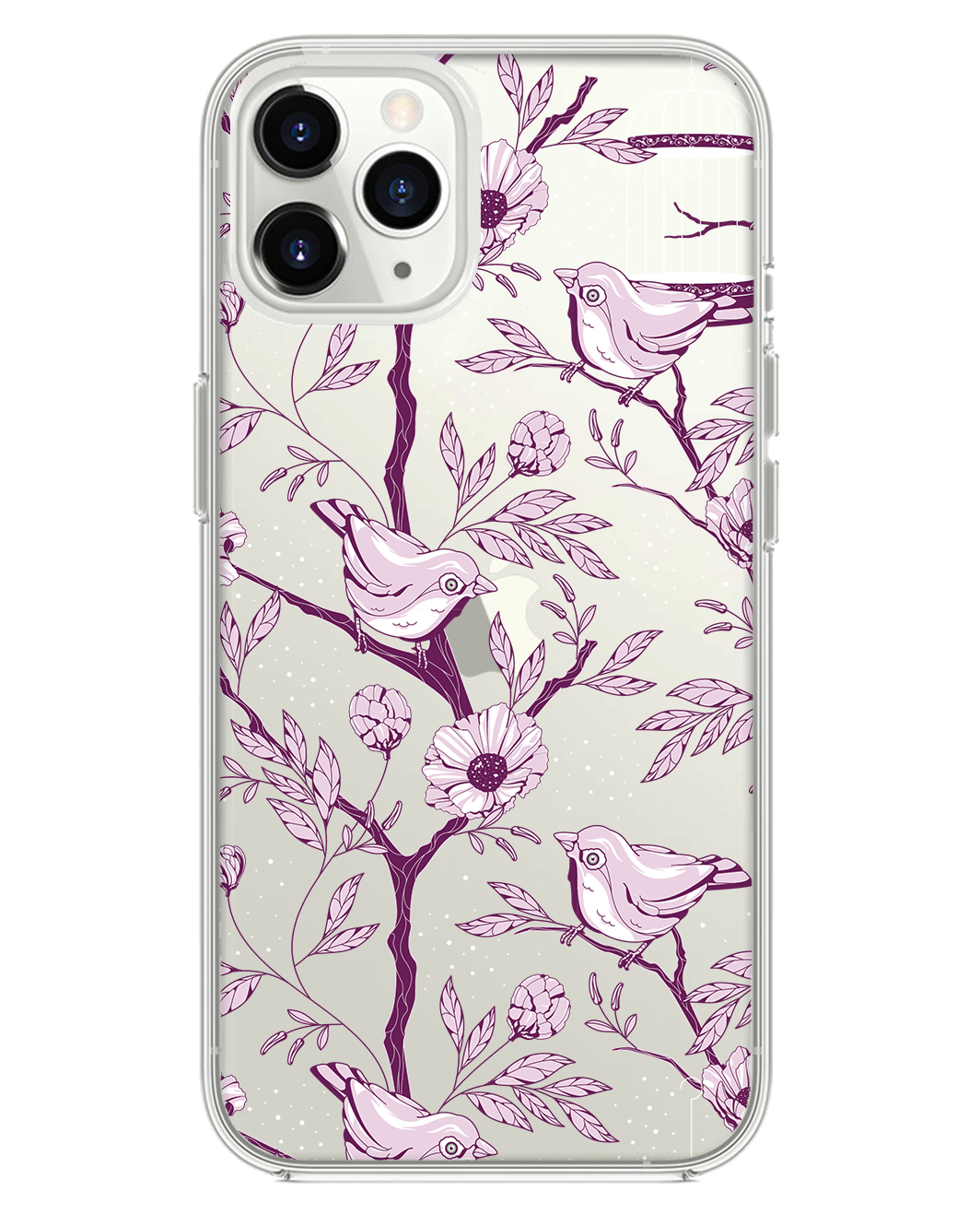 واقي خلفي هجين لجهاز iPhone - Lovebird Monochrome 5.0