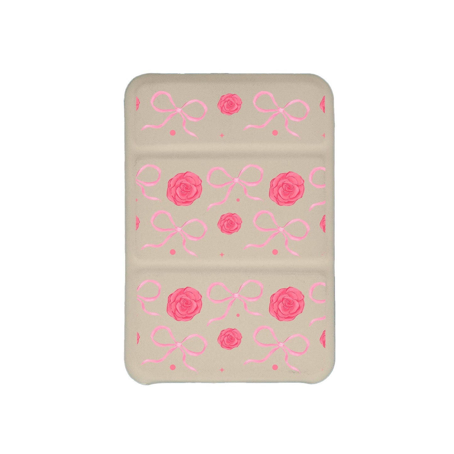 เคส iPhone แบบพับสามทบแม่เหล็ก - สี Coquette Rose