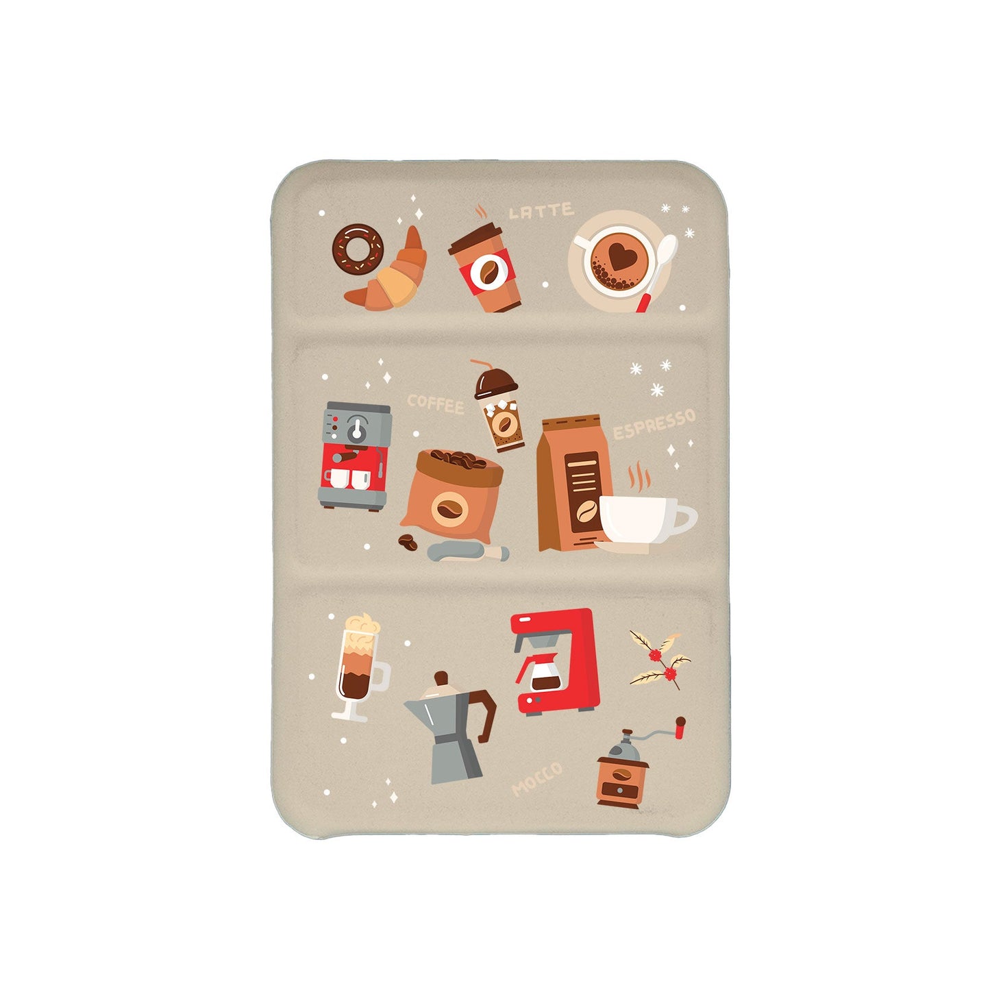 เคส iPhone แบบพับสามทบแม่เหล็ก - Barista