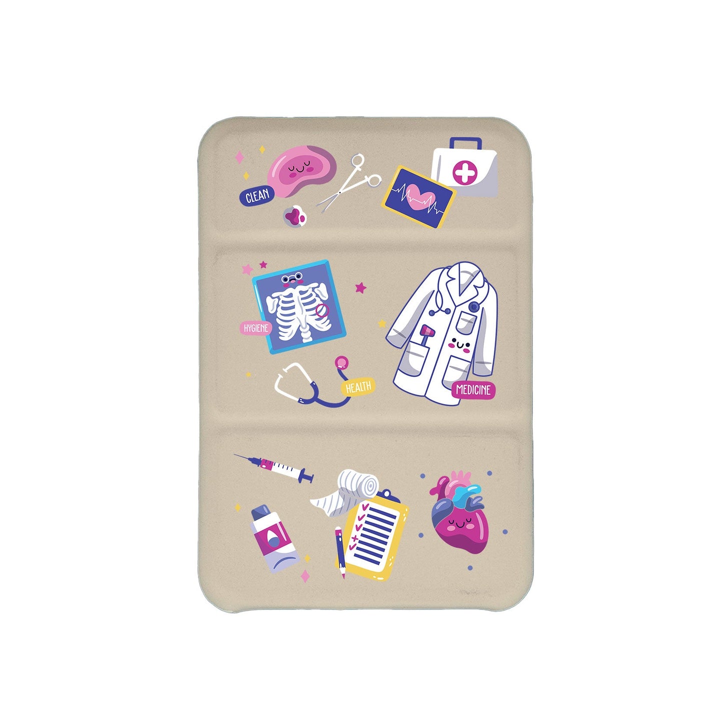 حافظة محفظة مغناطيسية ثلاثية الطيات لأجهزة أندرويد - دكتور