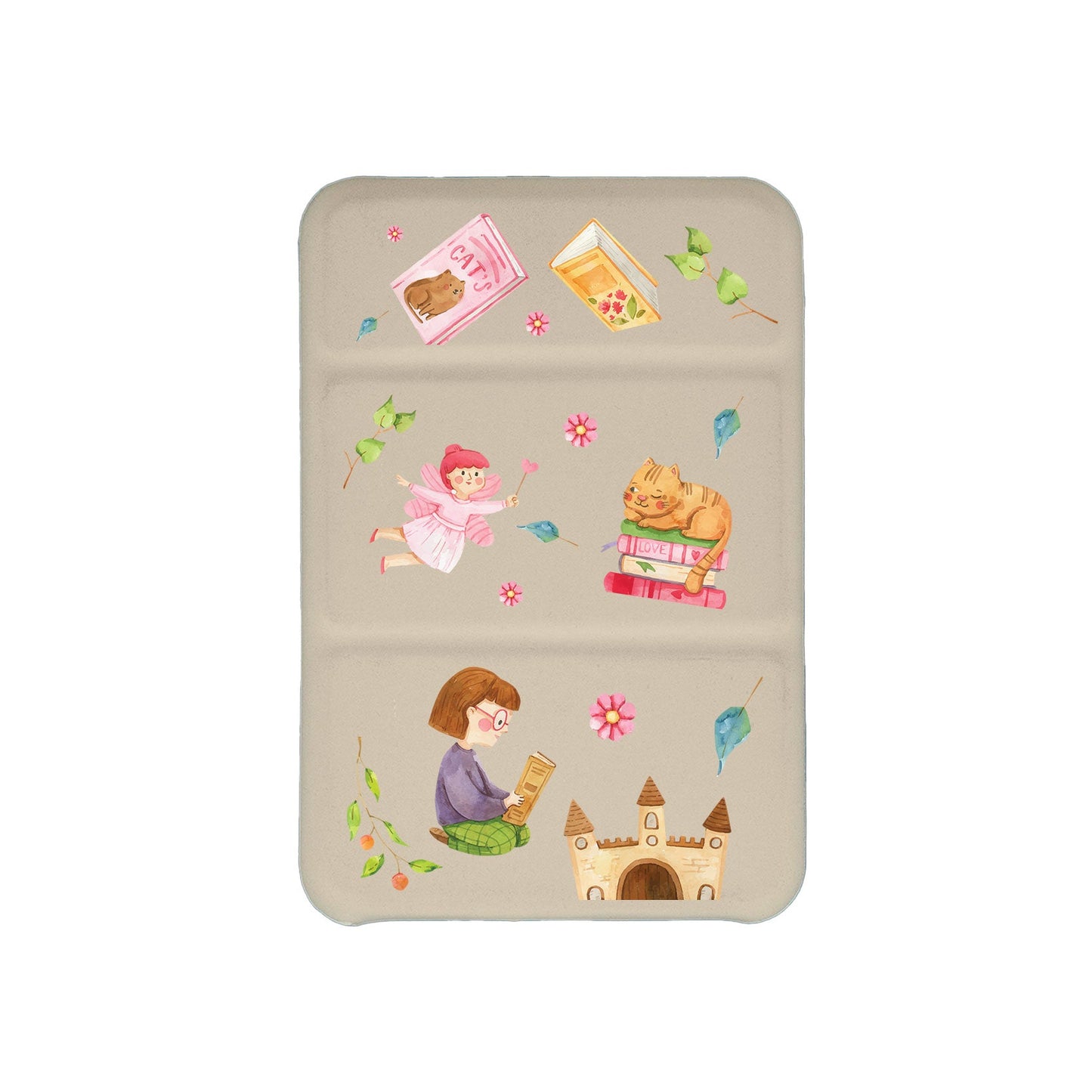 เคสพับสามทบแม่เหล็กสำหรับ iPhone - Fairycat