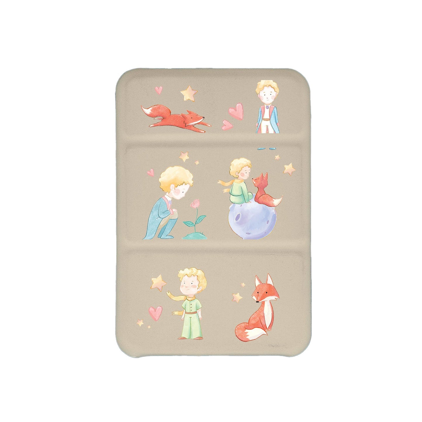 เคสพับสามทบแม่เหล็กสำหรับ iPhone - Little Prince and Fox