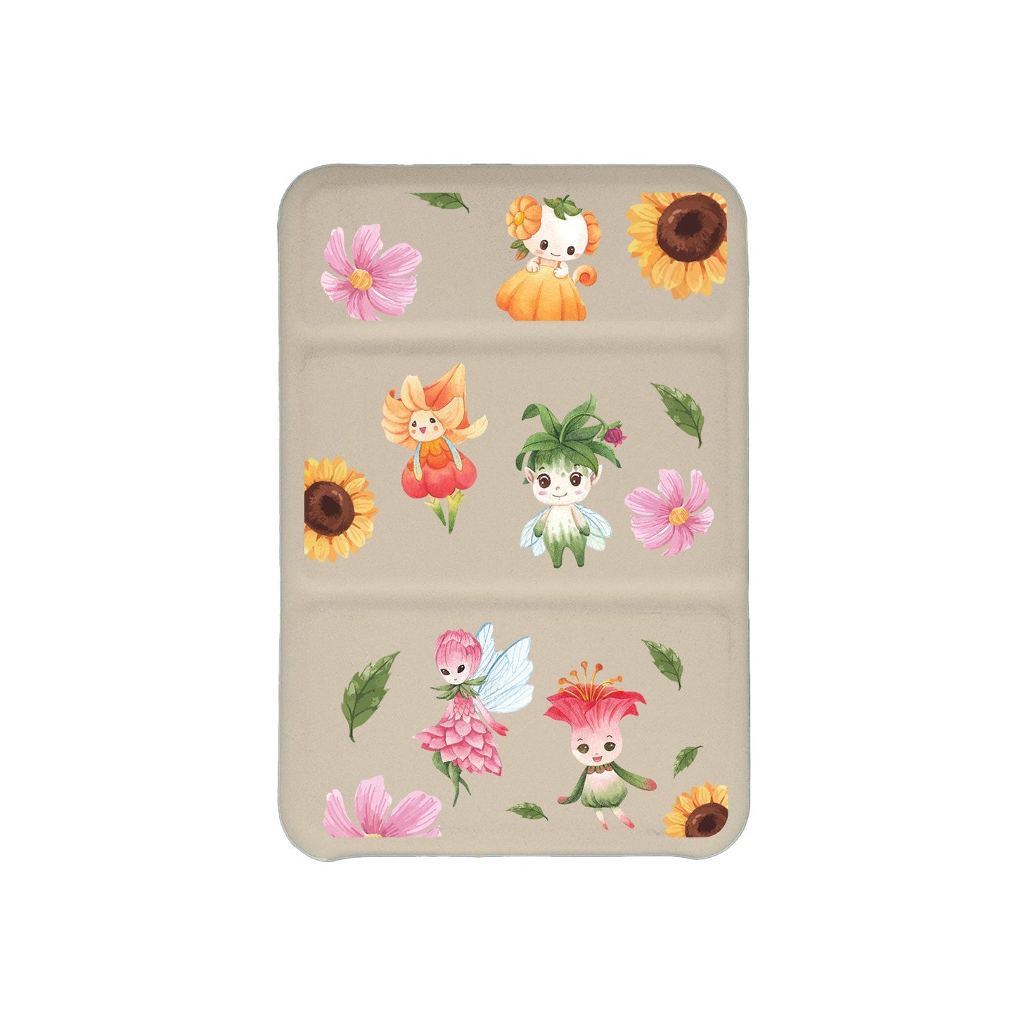 เคสพับสามทบแม่เหล็กสำหรับ iPhone - Magical Garden