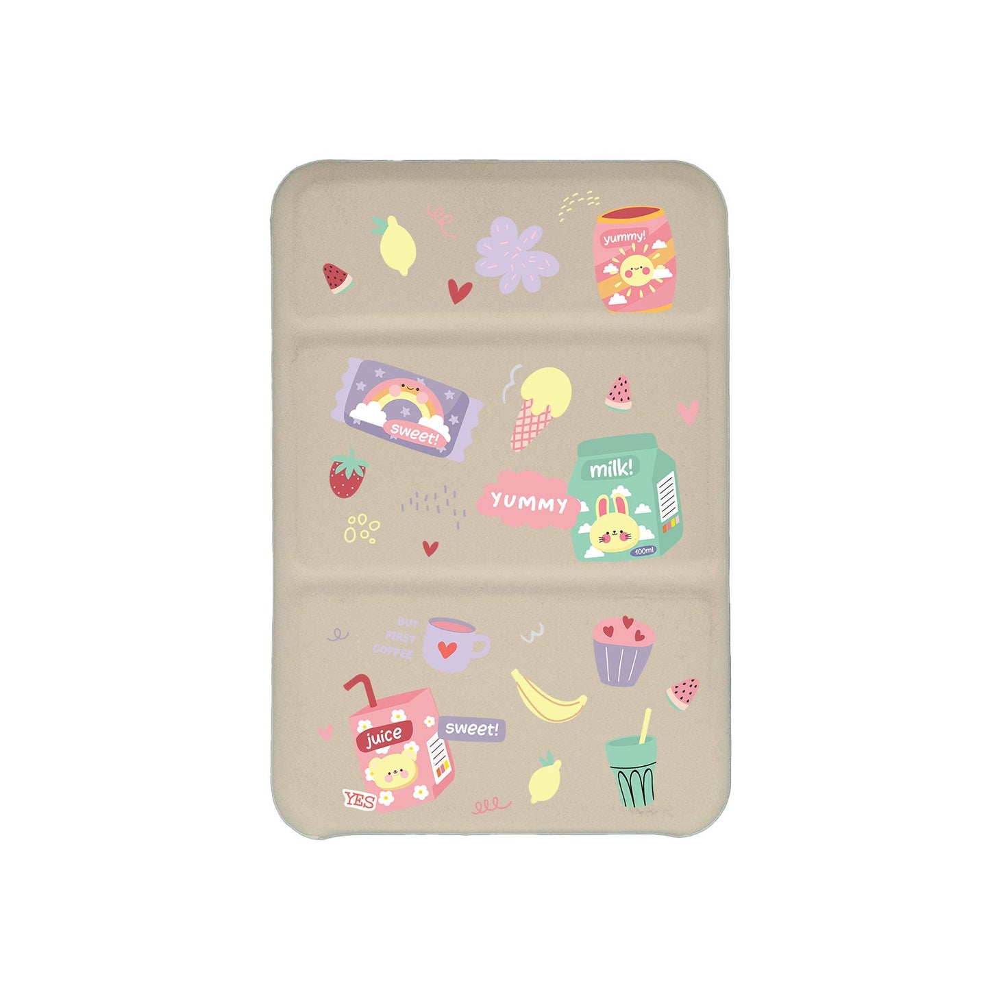 เคสพับสามทบแม่เหล็กสำหรับ iPhone - Sweet Yummy