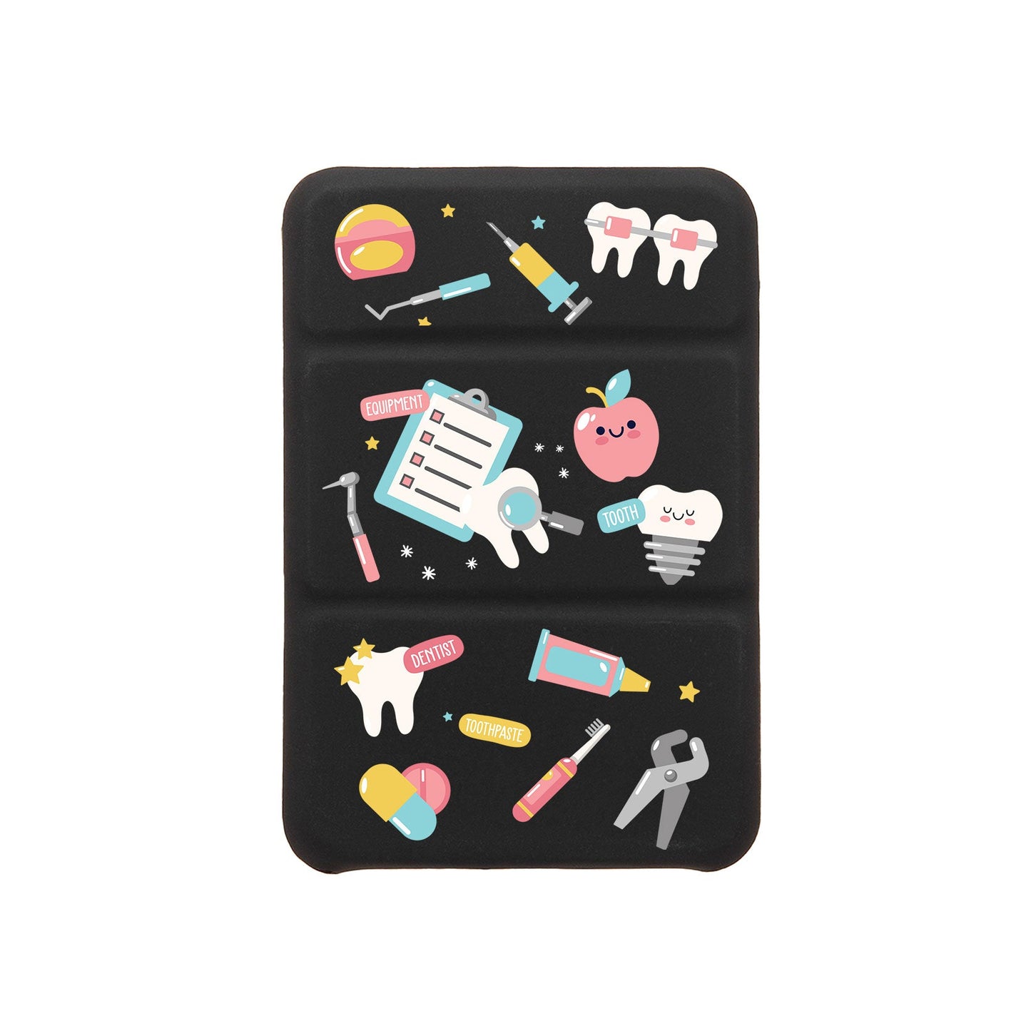 เคสกระเป๋าสตางค์พับสามทบแบบแม่เหล็กสำหรับ Android - ทันตแพทย์