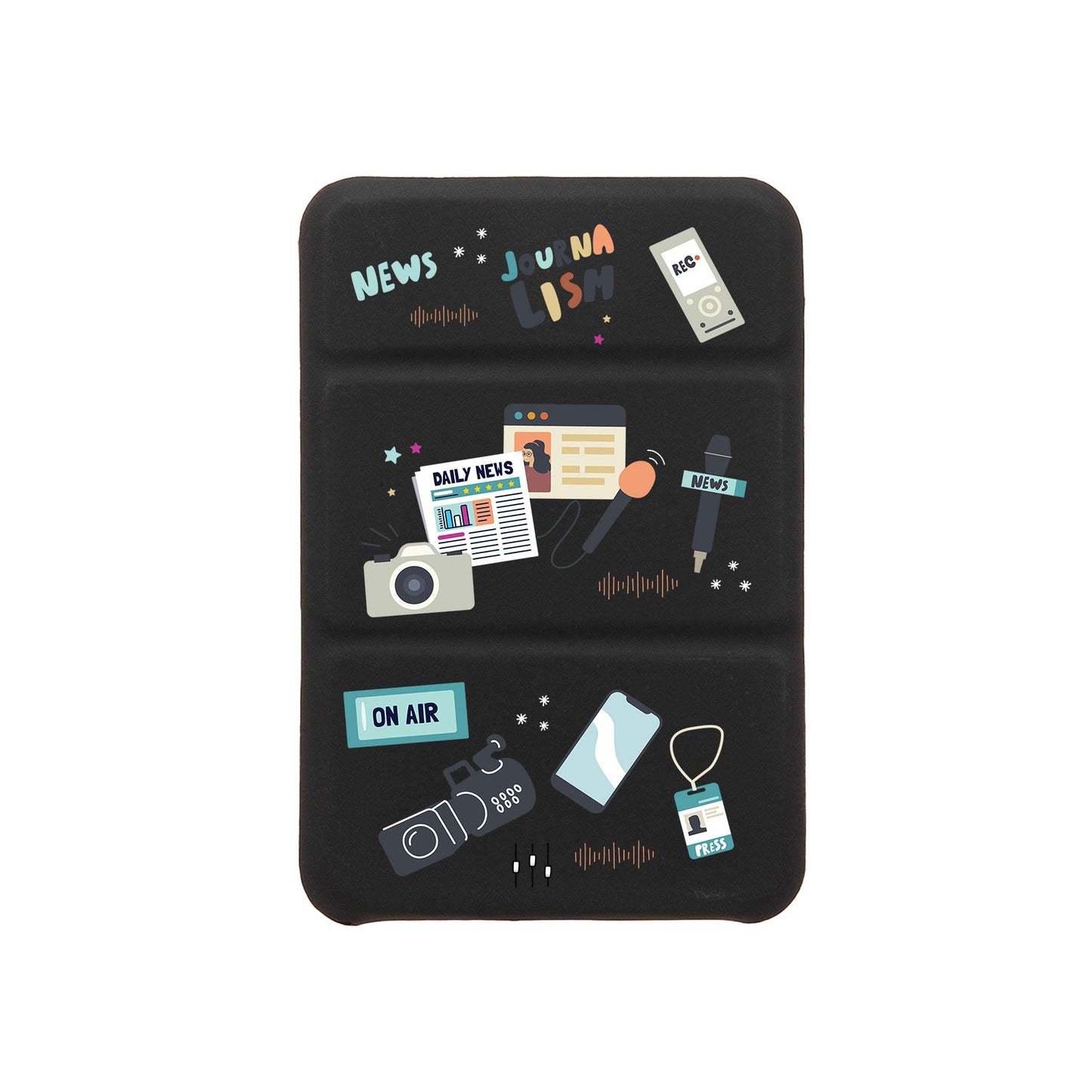เคสแบบพับสามทบแม่เหล็กสำหรับ iPhone - Journalism