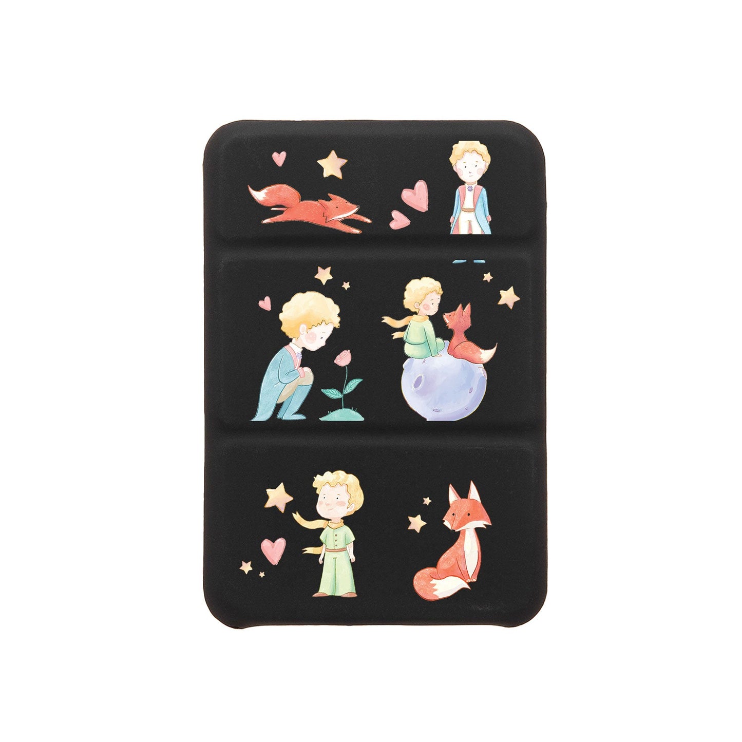 เคสพับสามทบแม่เหล็กสำหรับ iPhone - Little Prince and Fox