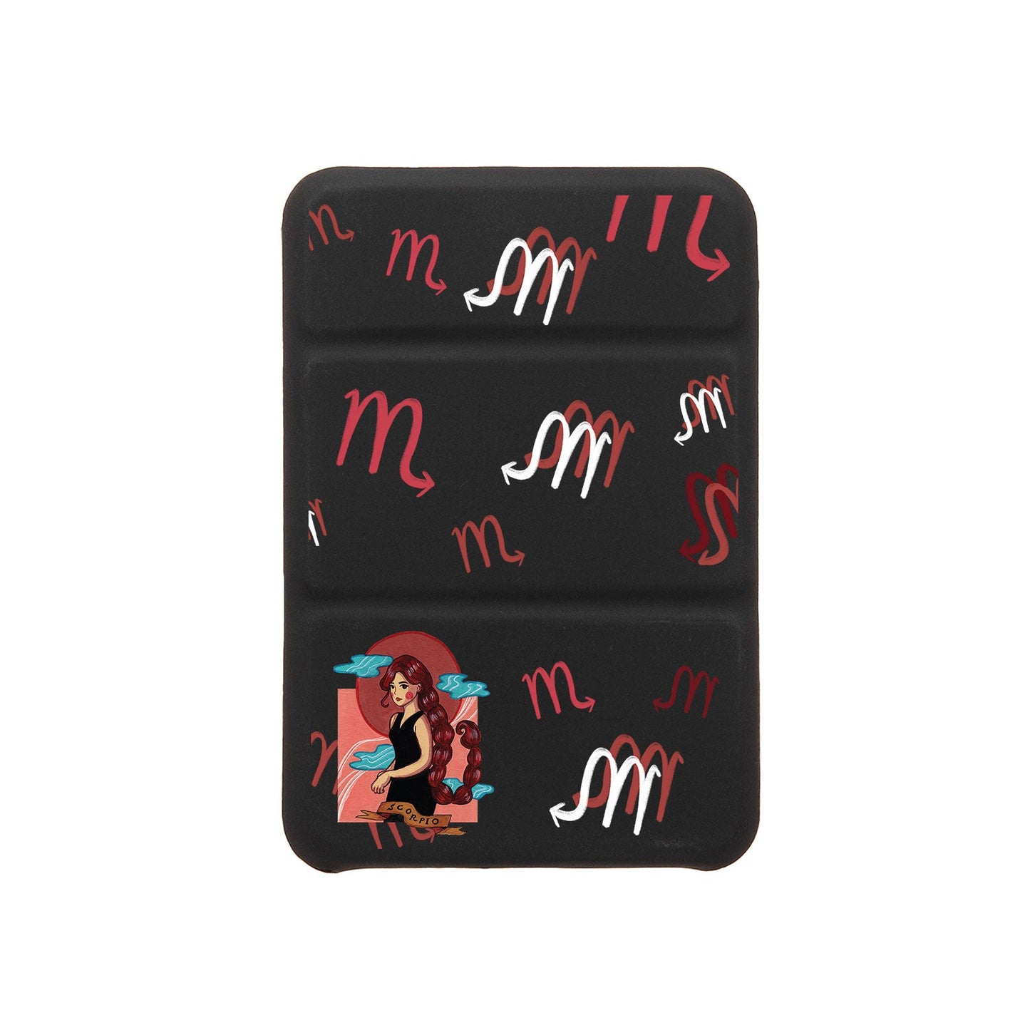 เคสแบบพับสามทบแม่เหล็กสำหรับ iPhone - Scorpio