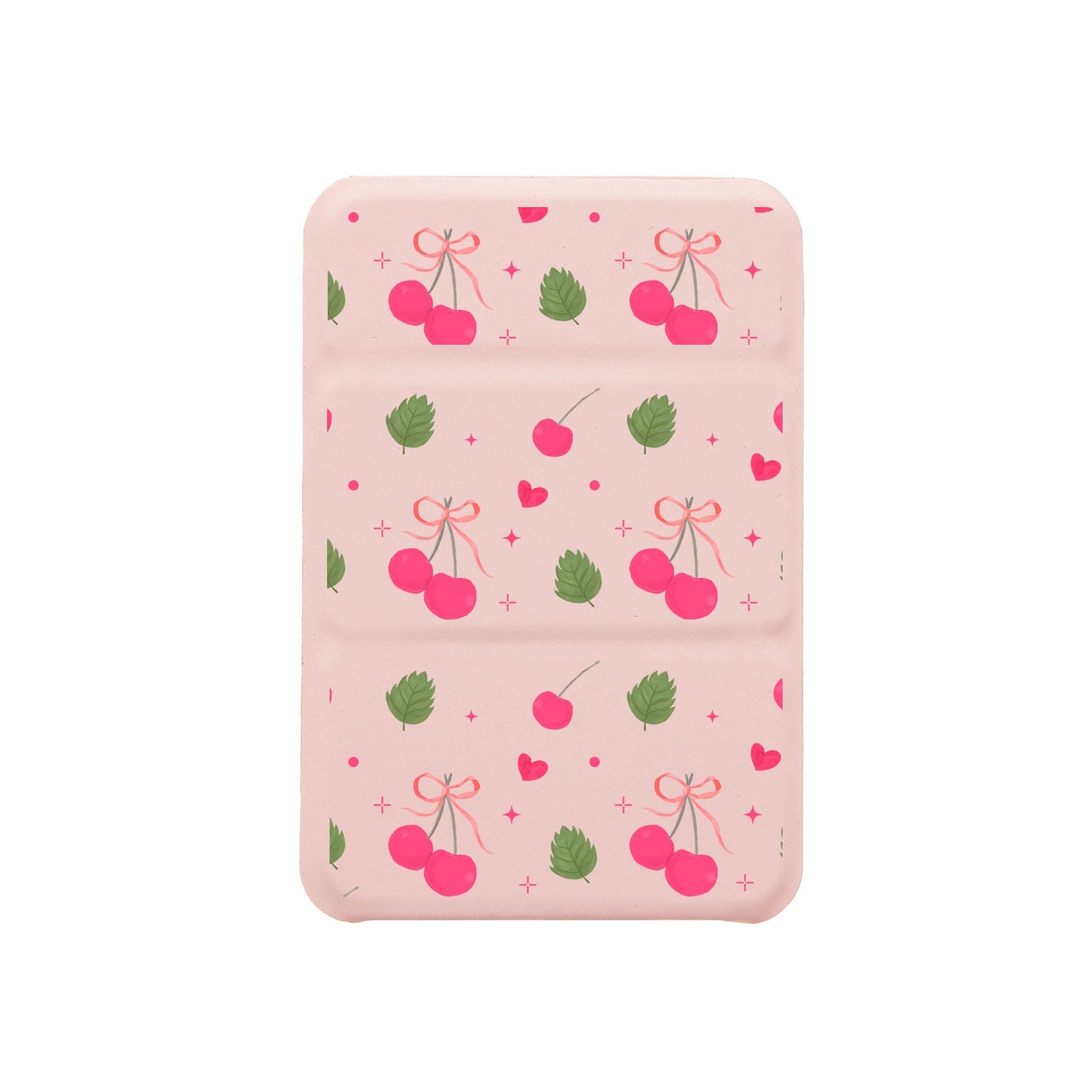 เคสกระเป๋าสตางค์พับสามทบแบบแม่เหล็กสำหรับ Android - Coquette Cherry