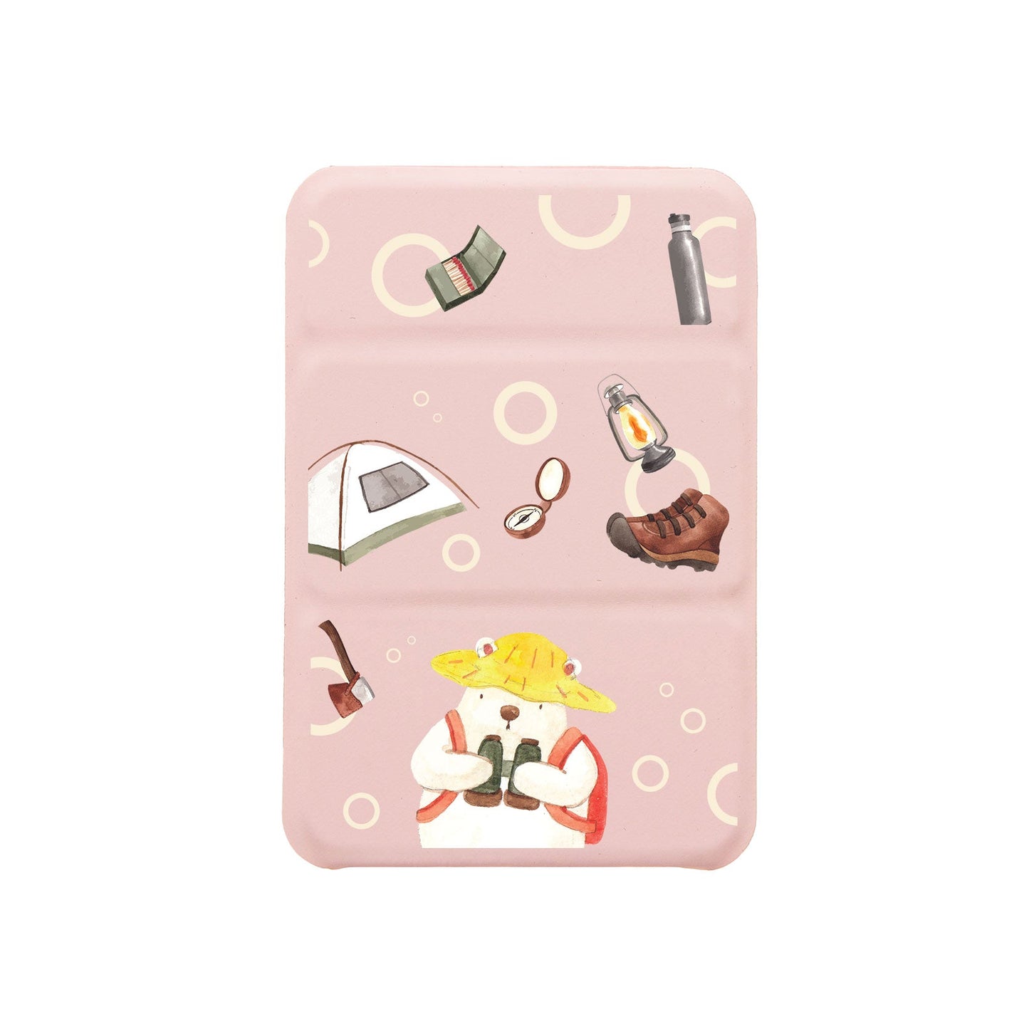 เคสพับสามทบแม่เหล็กสำหรับ iPhone - Adventure of Bear