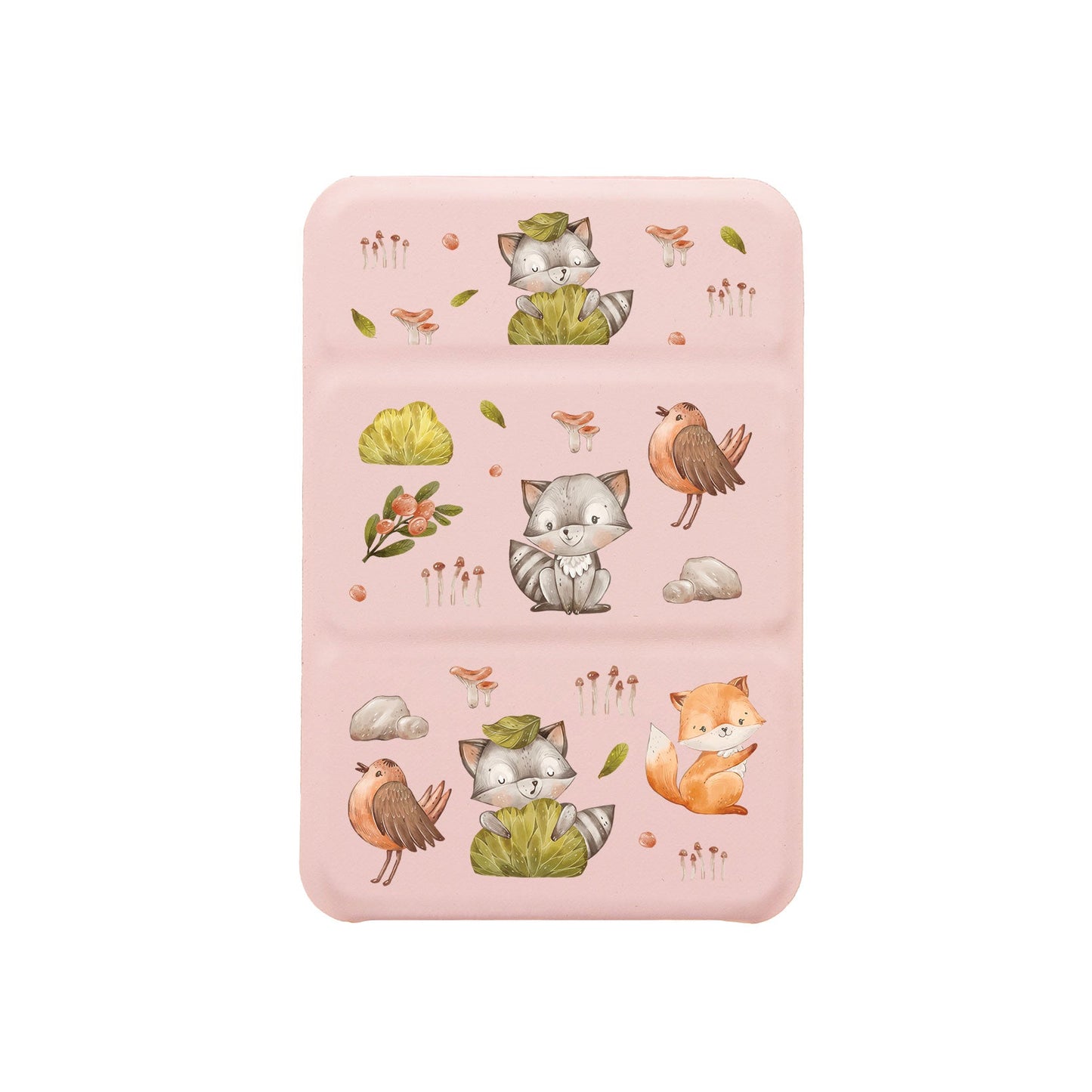 เคสพับสามทบแม่เหล็กสำหรับ iPhone - Racoon & Friends