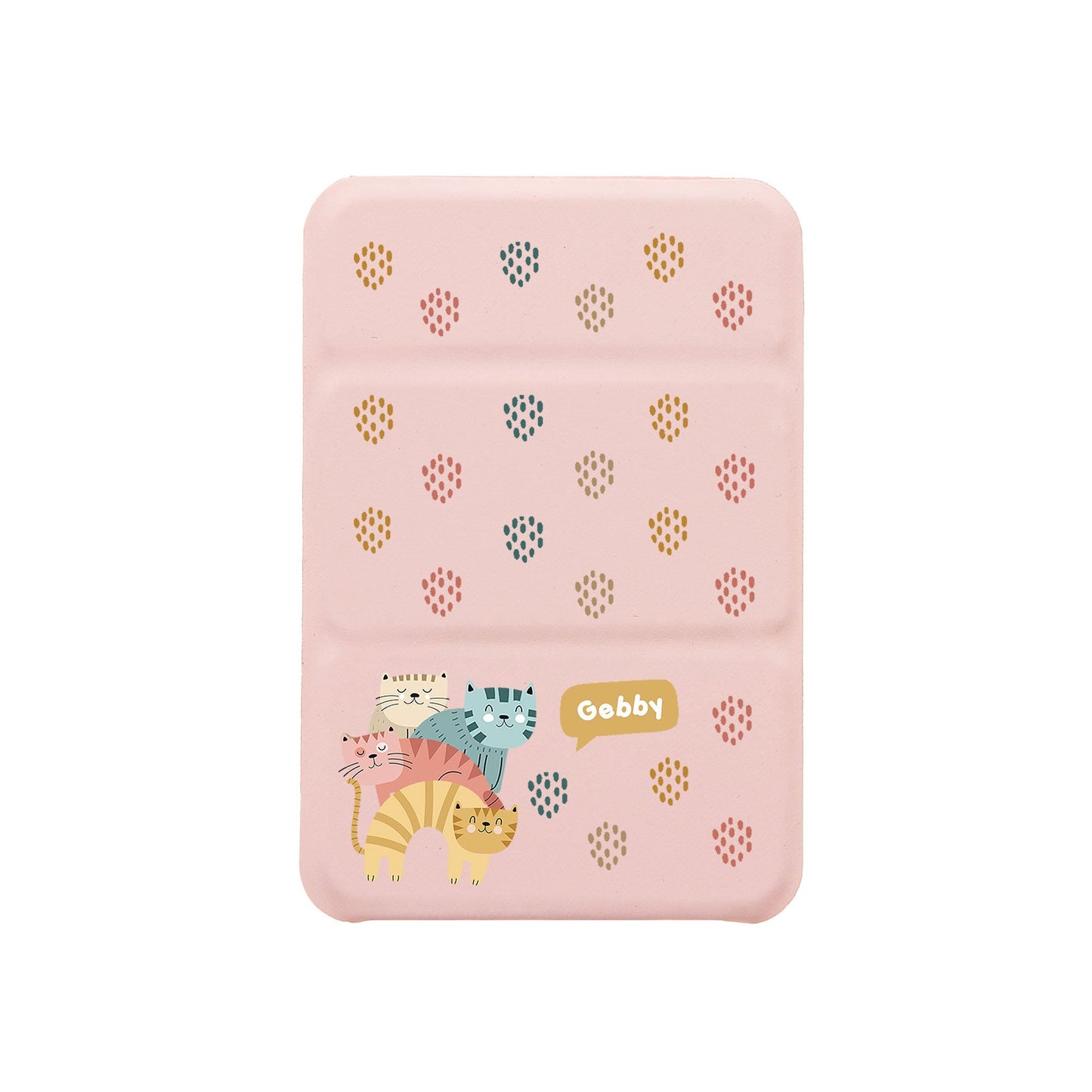 เคสพับสามทบแม่เหล็กสำหรับ iPhone - Rainbow Meow 2.0