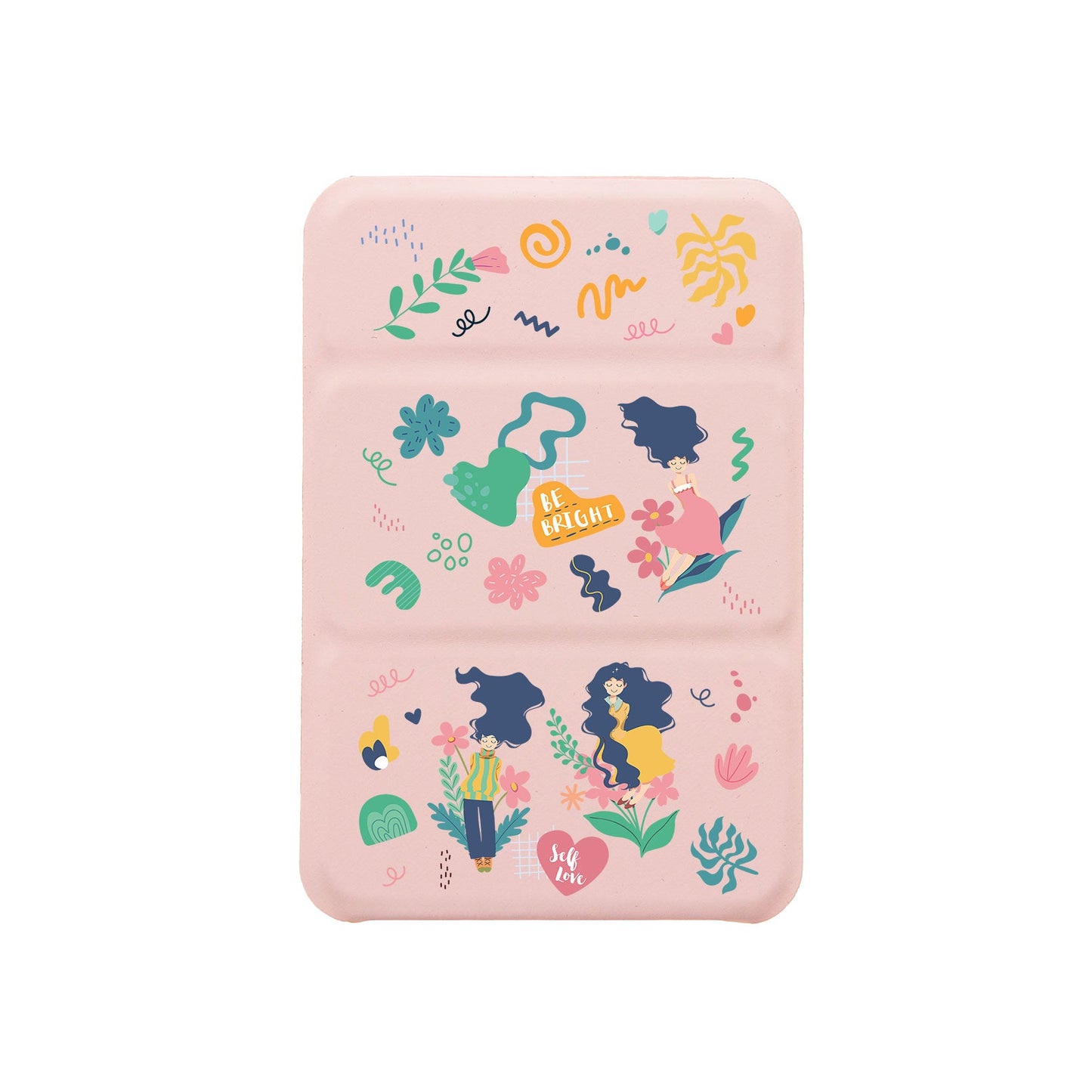 เคสพับสามทบแบบแม่เหล็กสำหรับ iPhone - แพ็คสติกเกอร์ Self Love 2.0