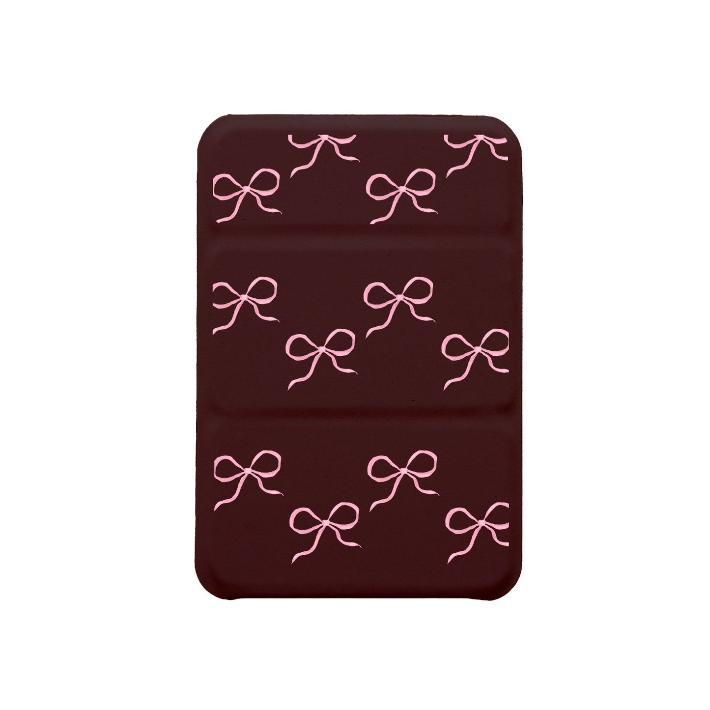 เคสกระเป๋าสตางค์พับสามทบแบบแม่เหล็กสำหรับ Android - Coquette Pink Bow