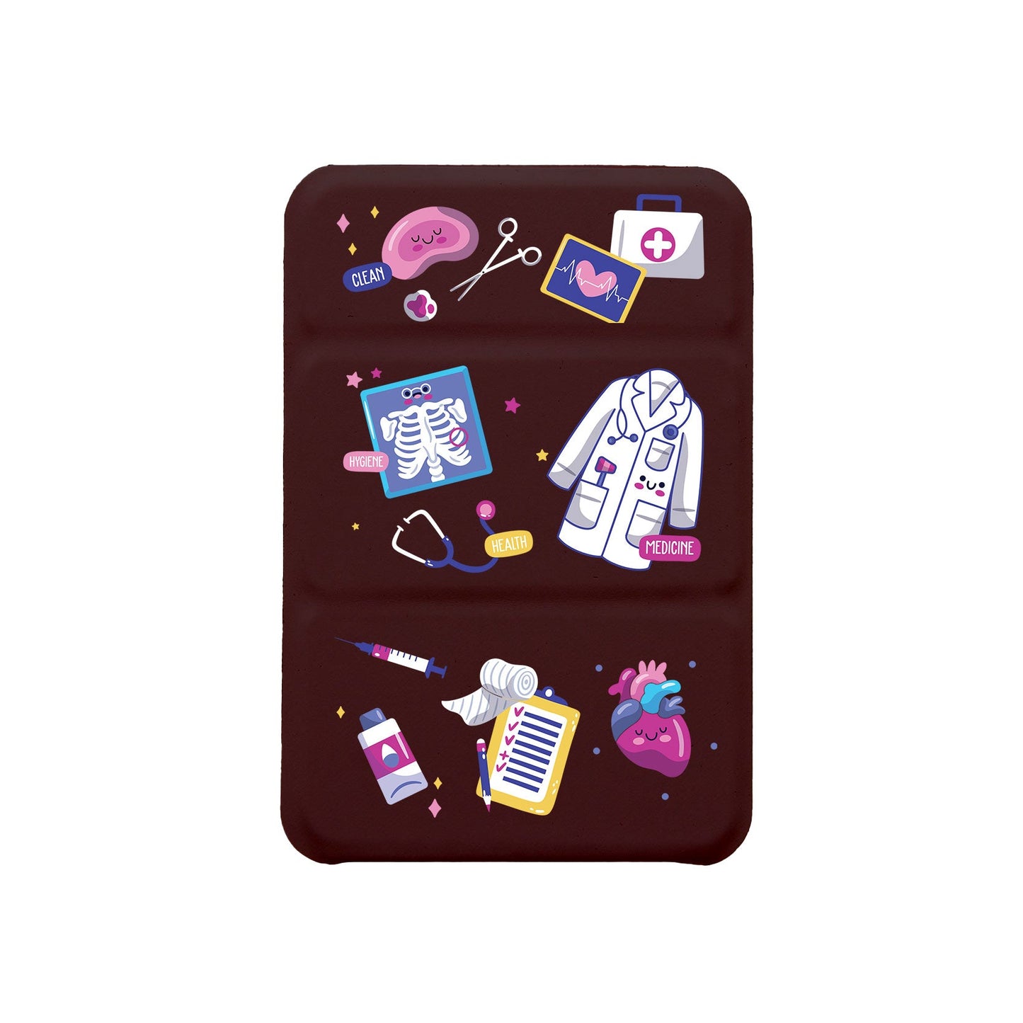 حافظة محفظة مغناطيسية ثلاثية الطيات لأجهزة أندرويد - دكتور