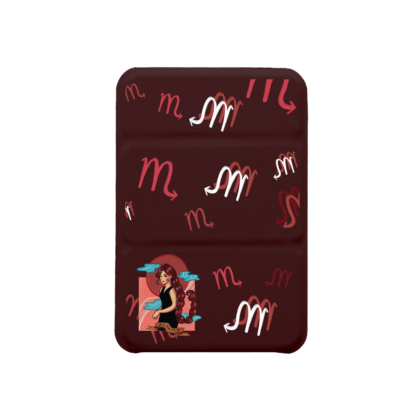 เคสแบบพับสามทบแม่เหล็กสำหรับ iPhone - Scorpio