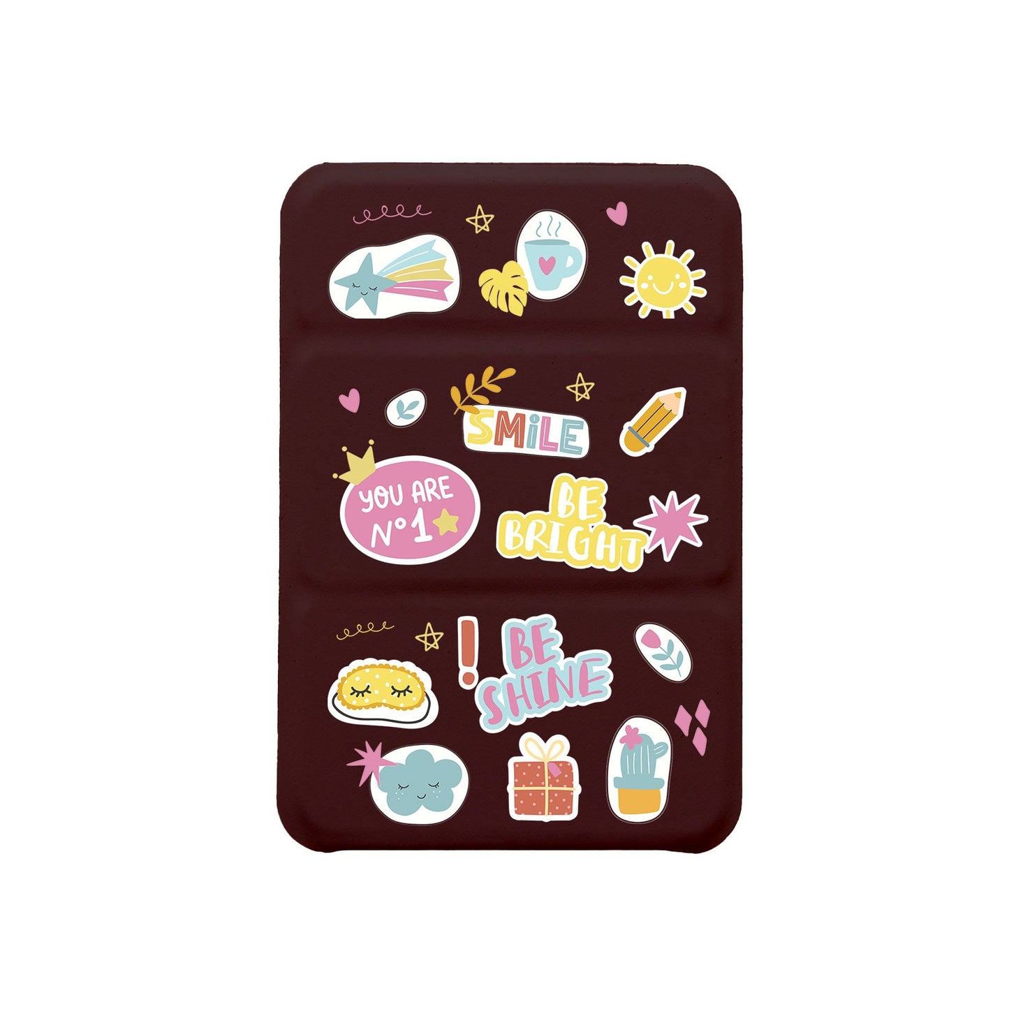 เคสพับสามทบแบบแม่เหล็กสำหรับ iPhone - Self Love Sticker Pack 3.0
