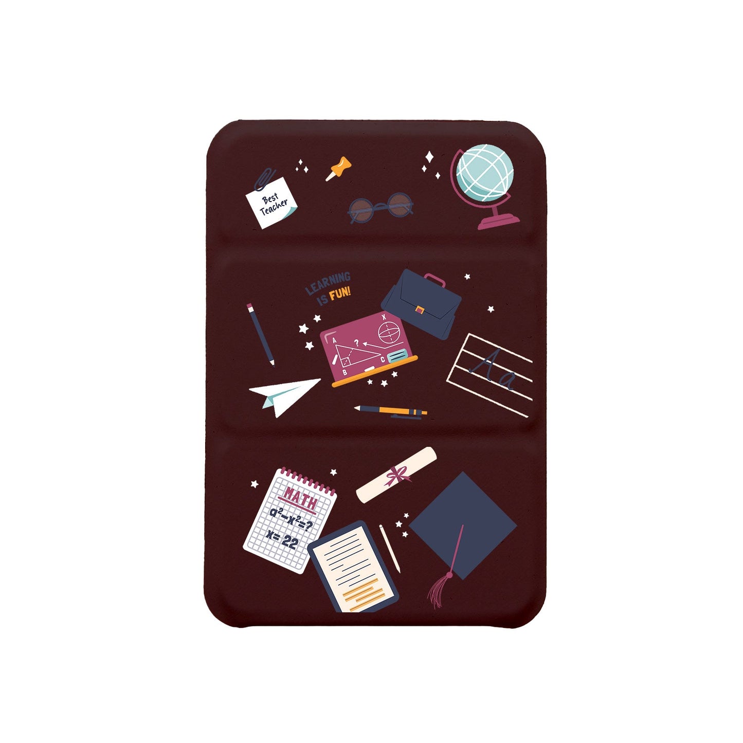 เคส iPhone แบบพับสามทบแม่เหล็ก - Teacher