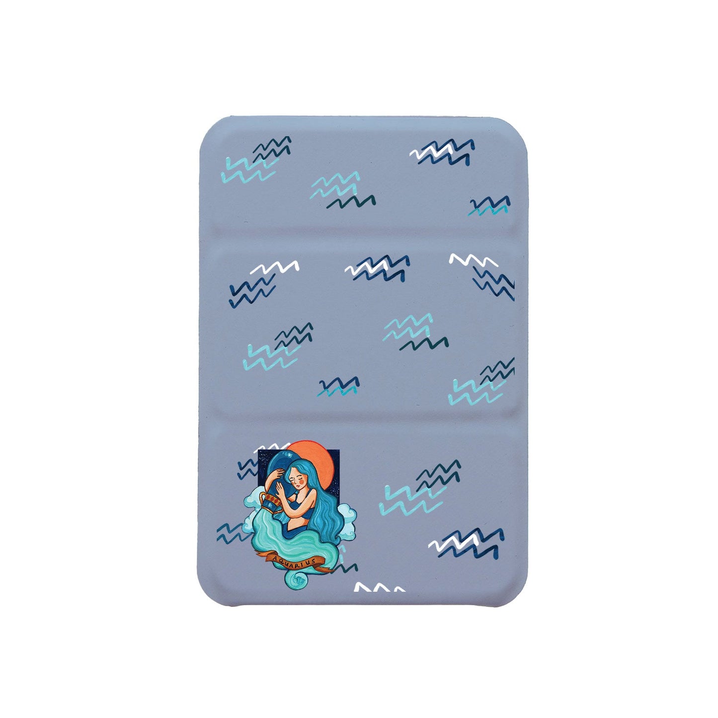 เคสกระเป๋าสตางค์พับสามทบแบบแม่เหล็กสำหรับ Android - Aquarius